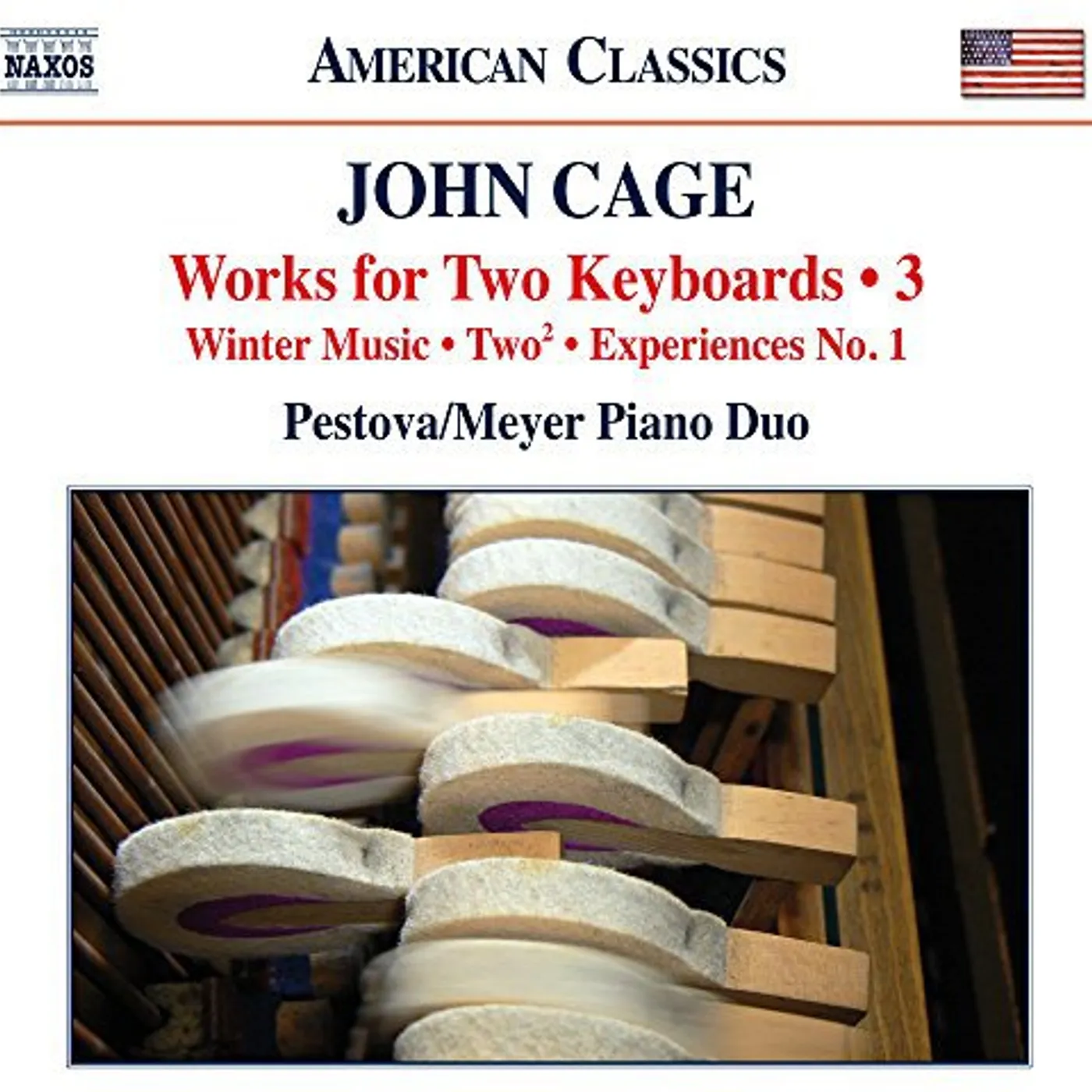 Cage WORKS FOR TWO KEYBOARDS 3 CD