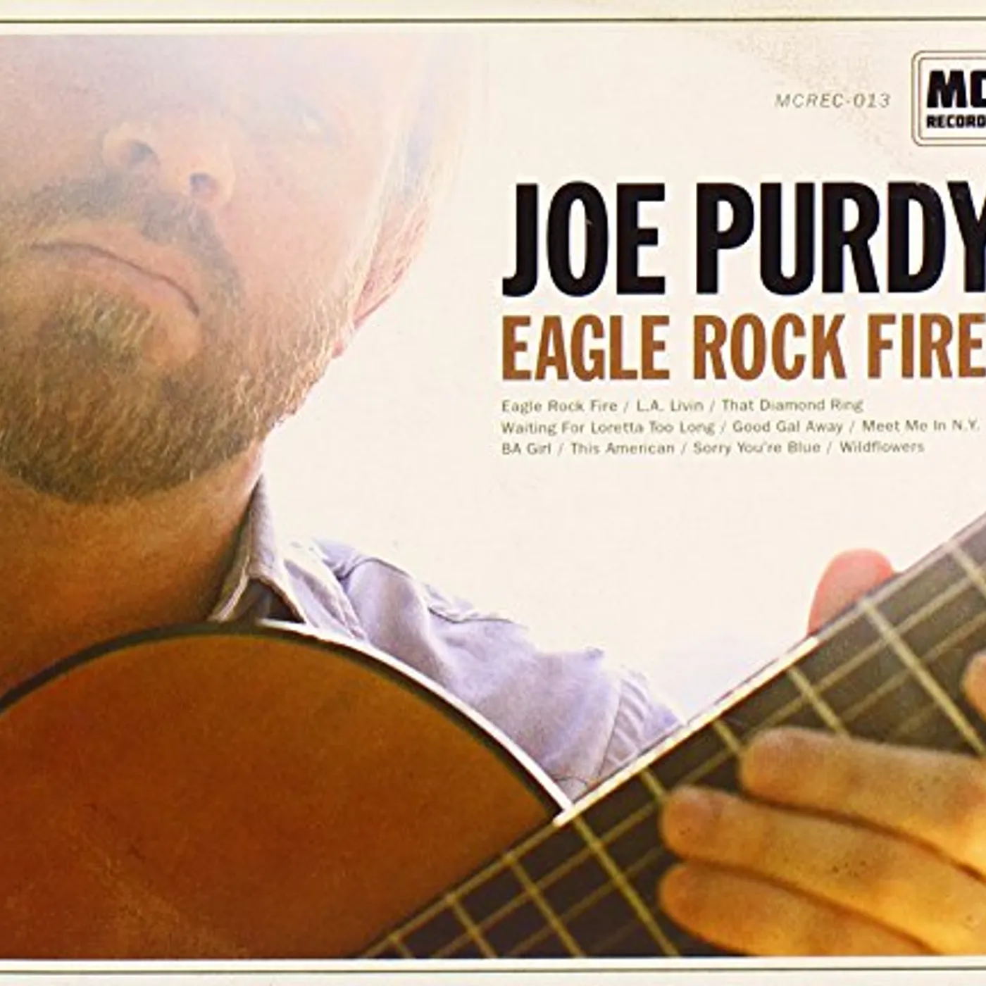 Joe Purdy EAGLE ROCK FIRE CD
