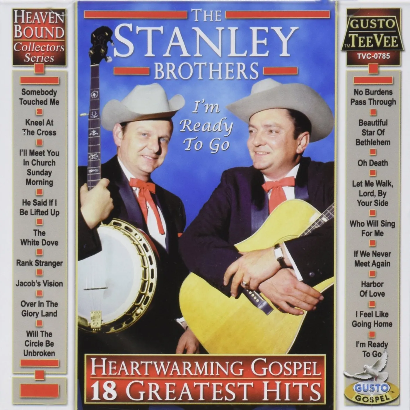 The Stanley Brothers HEARTWARMING GOSPEL: 18 GREATEST HITS CD