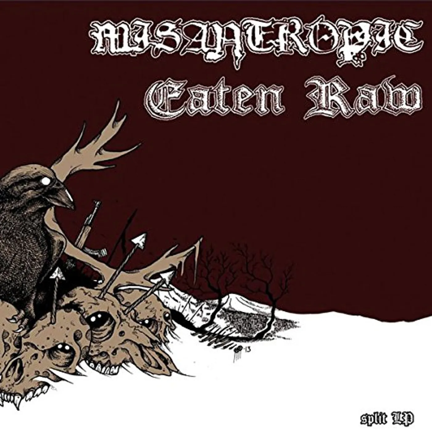 Misantropic Split Vinyl Record