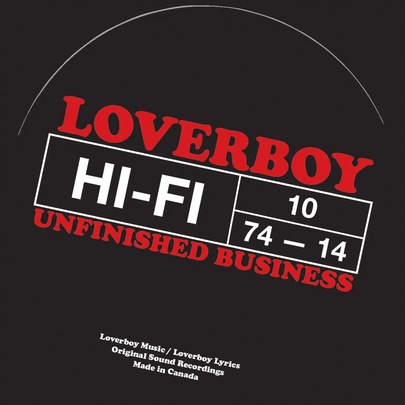 Loverboy UNFINISHED BUSINESS CD