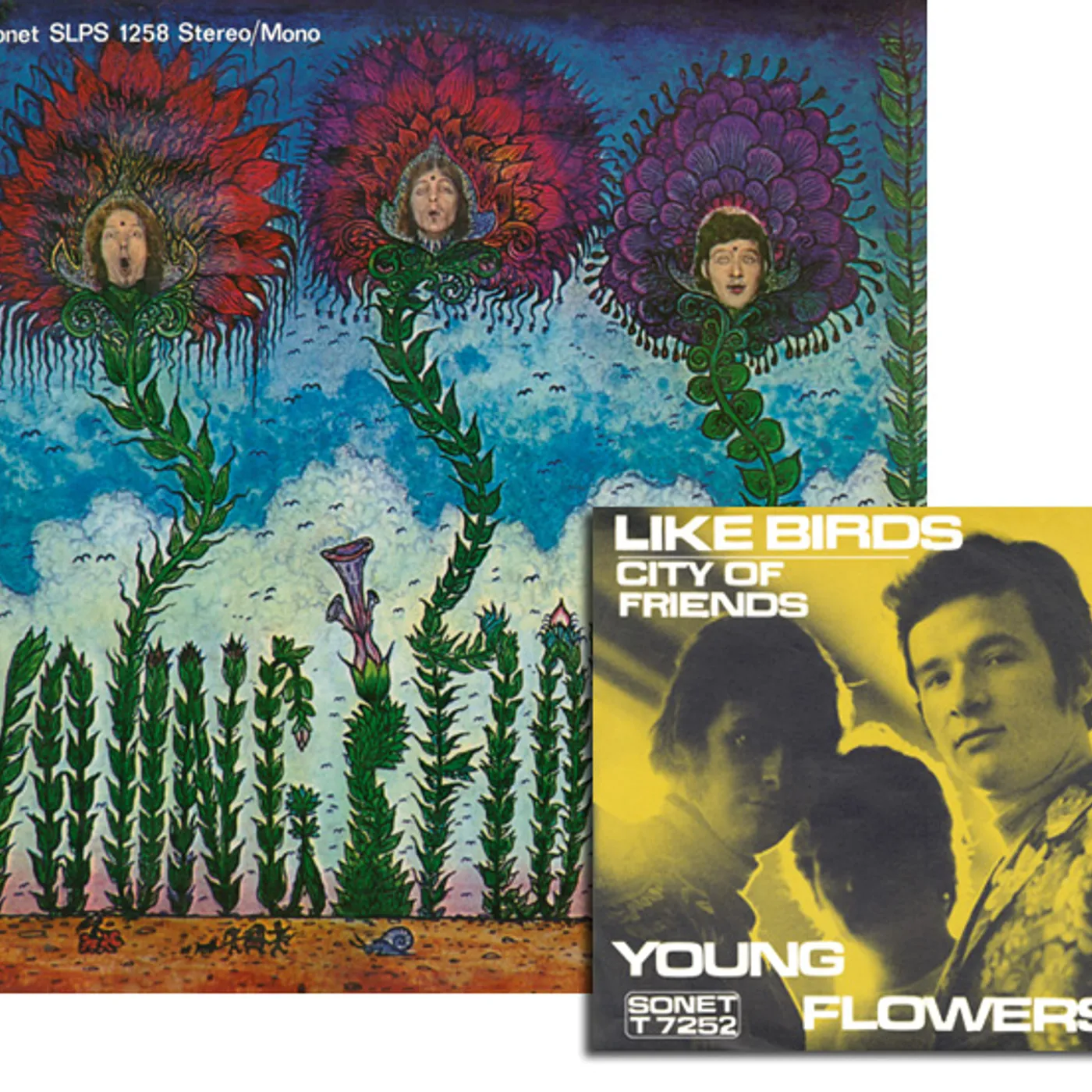 Young Flowers BLOMSTERPISTOLEN Vinyl Record