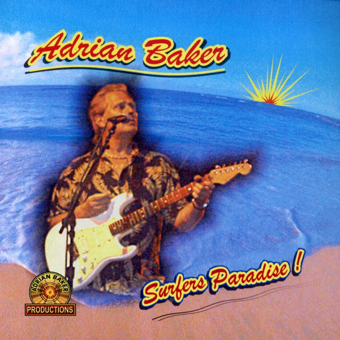 Adrian Baker SURFER'S PARADISE CD