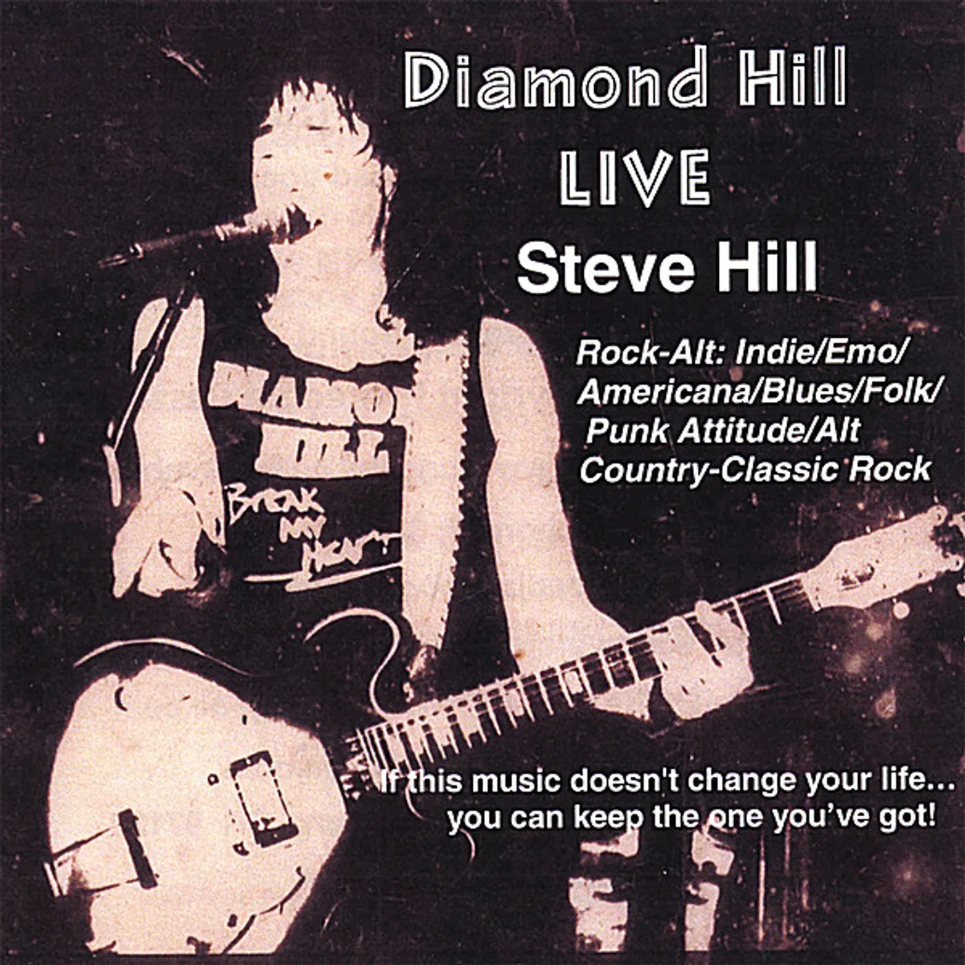 Steve Hill DIAMOND HILL LIVE CD