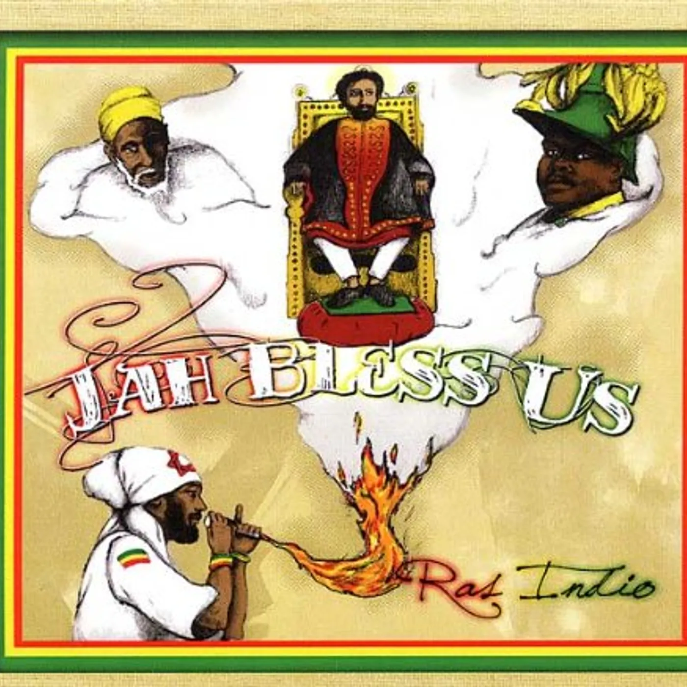 Ras Indio JAH BLESS US CD