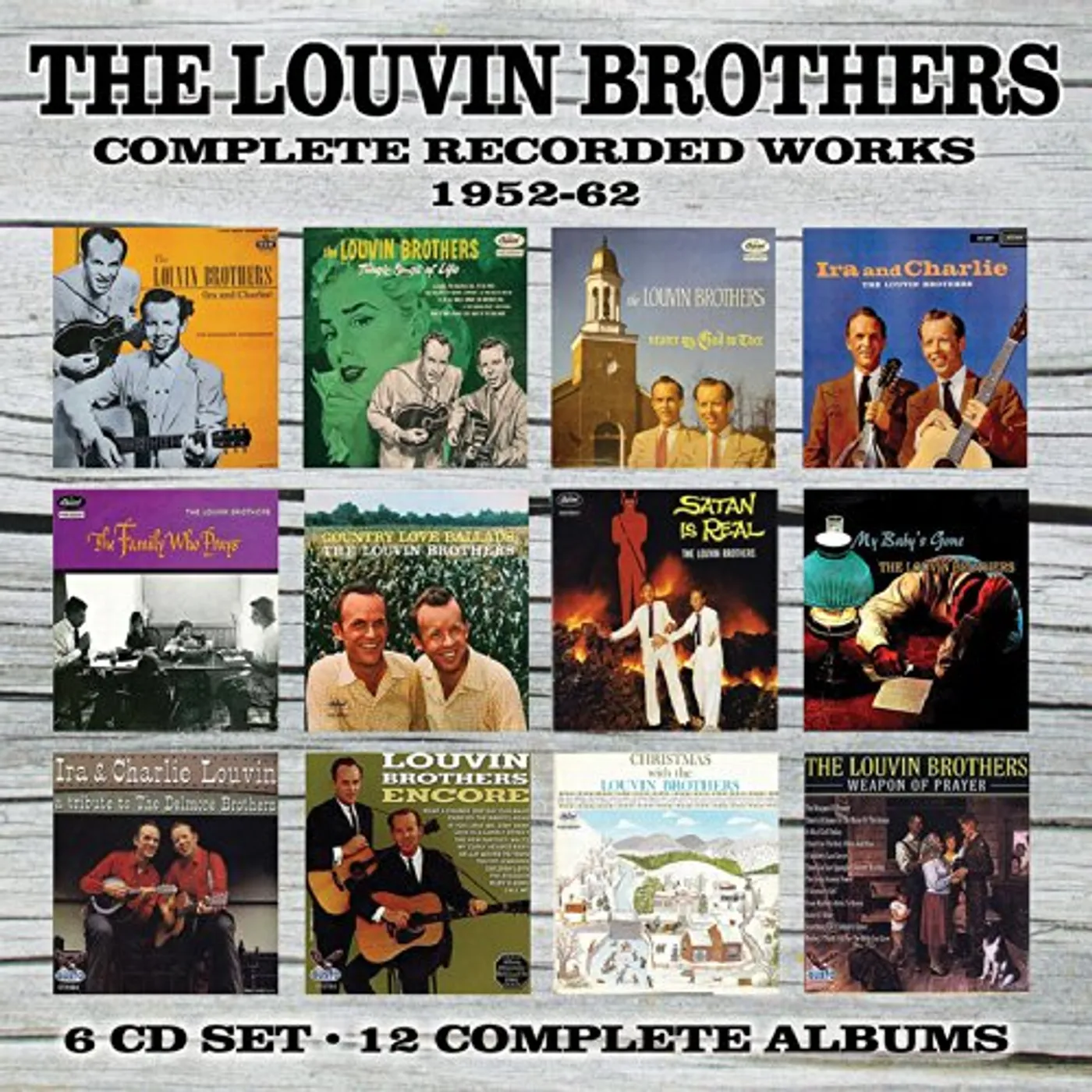The Louvin Brothers COMPLETE RECORDED WORKS: 1952-1962 CD