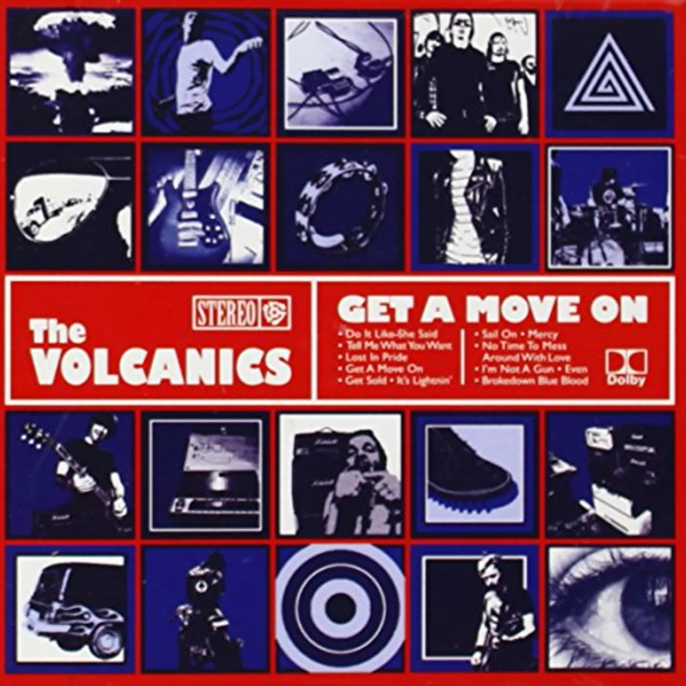 The Volcanics GET A MOVE ON CD