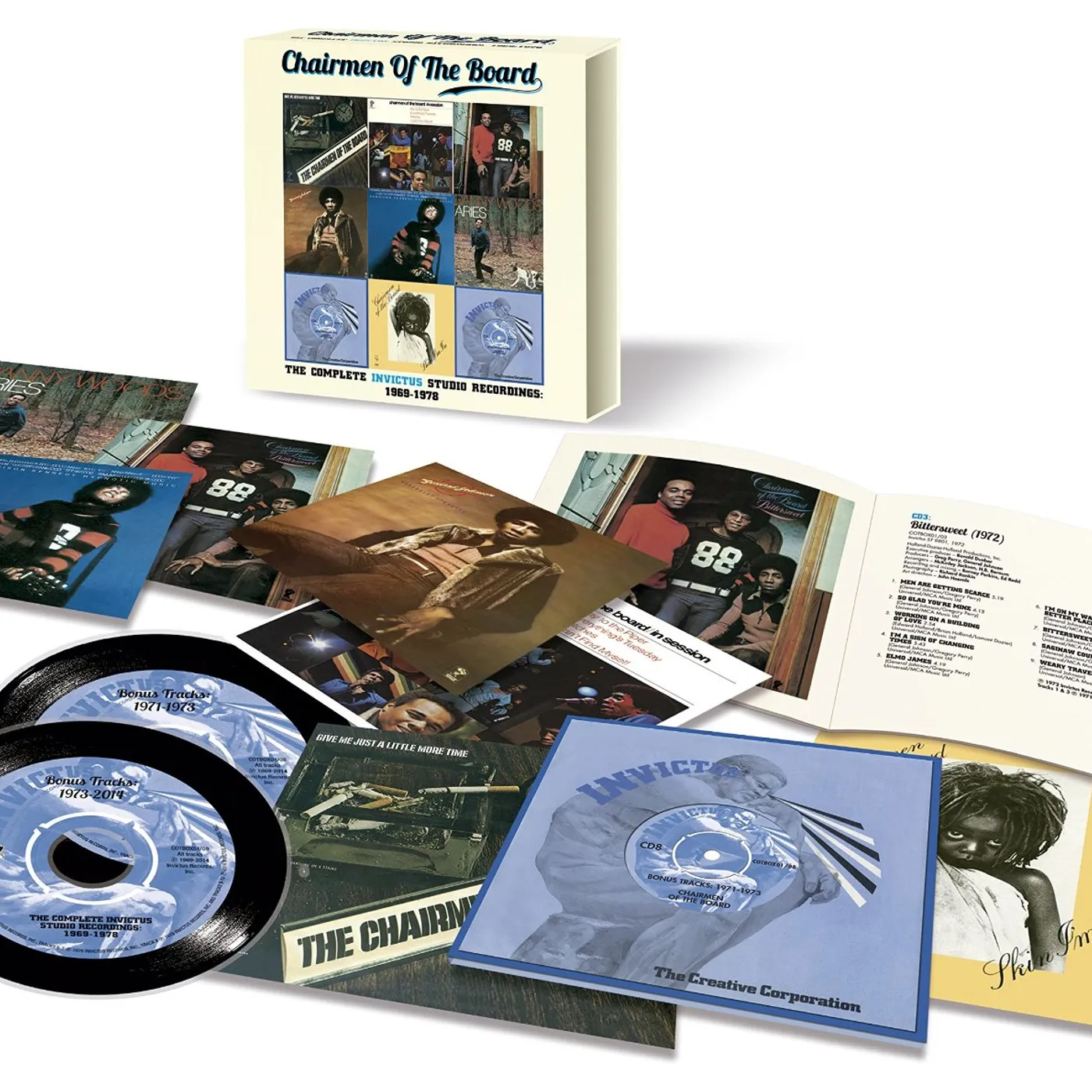 The Chairmen of the Board COMPLETE INVICTUS STUDIO RECORDINGS: 1969 -78 CD