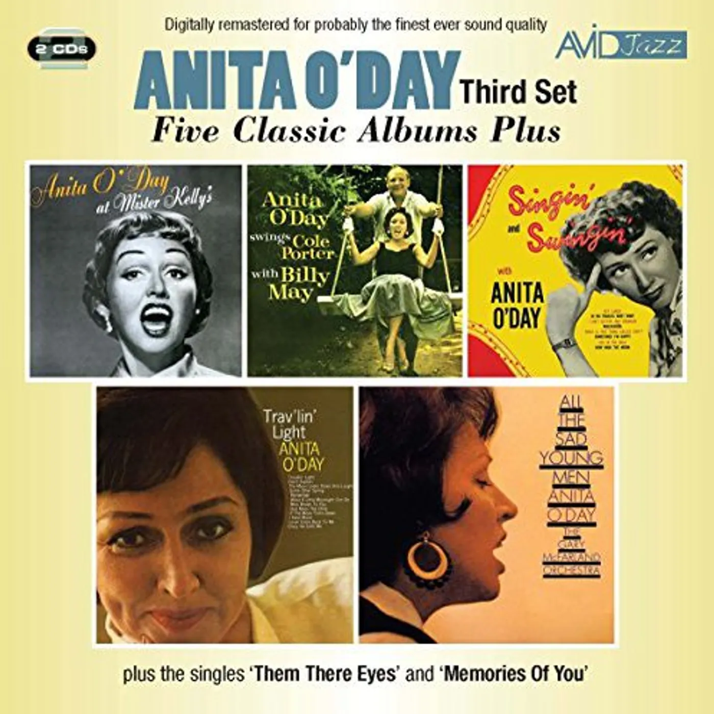 Anita O'Day 5 LPS-SWINGS COLE PORTER / AT MISTER KELLY'S CD