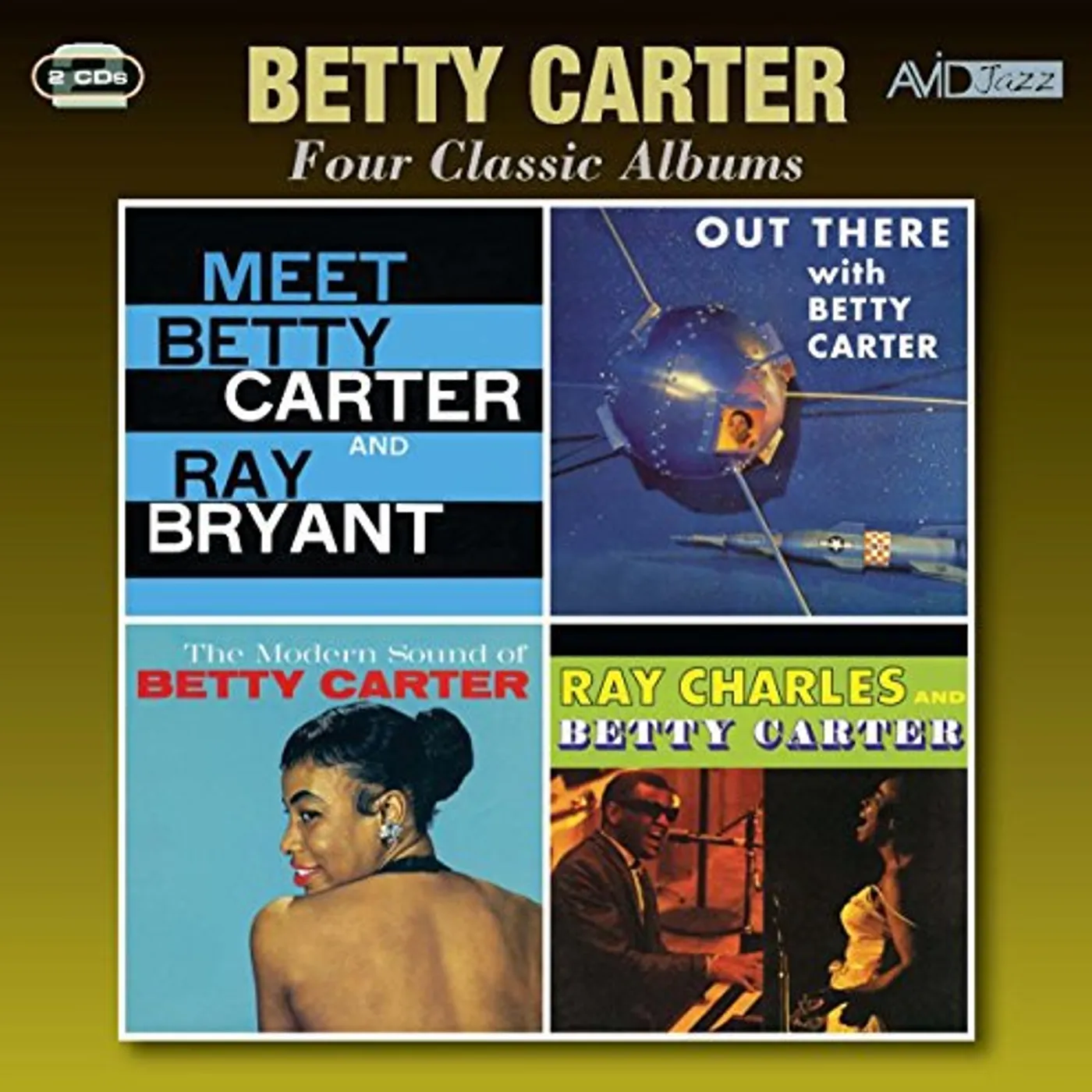 Betty Carter 4 LPS-MEET BETTY & RAY BRYANT / OUT THERE / MODERN CD