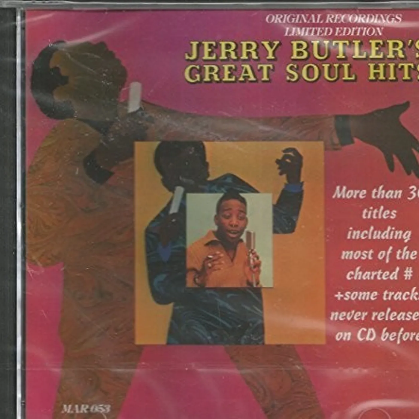 Jerry Butler ULTIMATE COLLECTION 31 CUTS CD