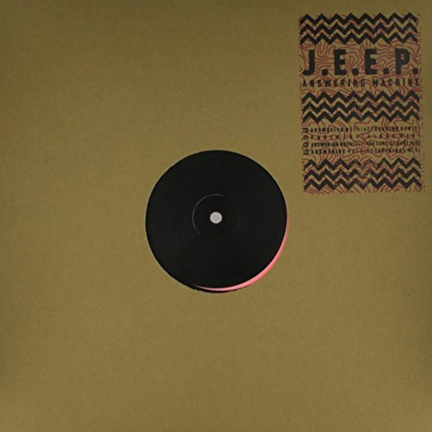 J.E.E.P. Answering Machine Vinyl Record