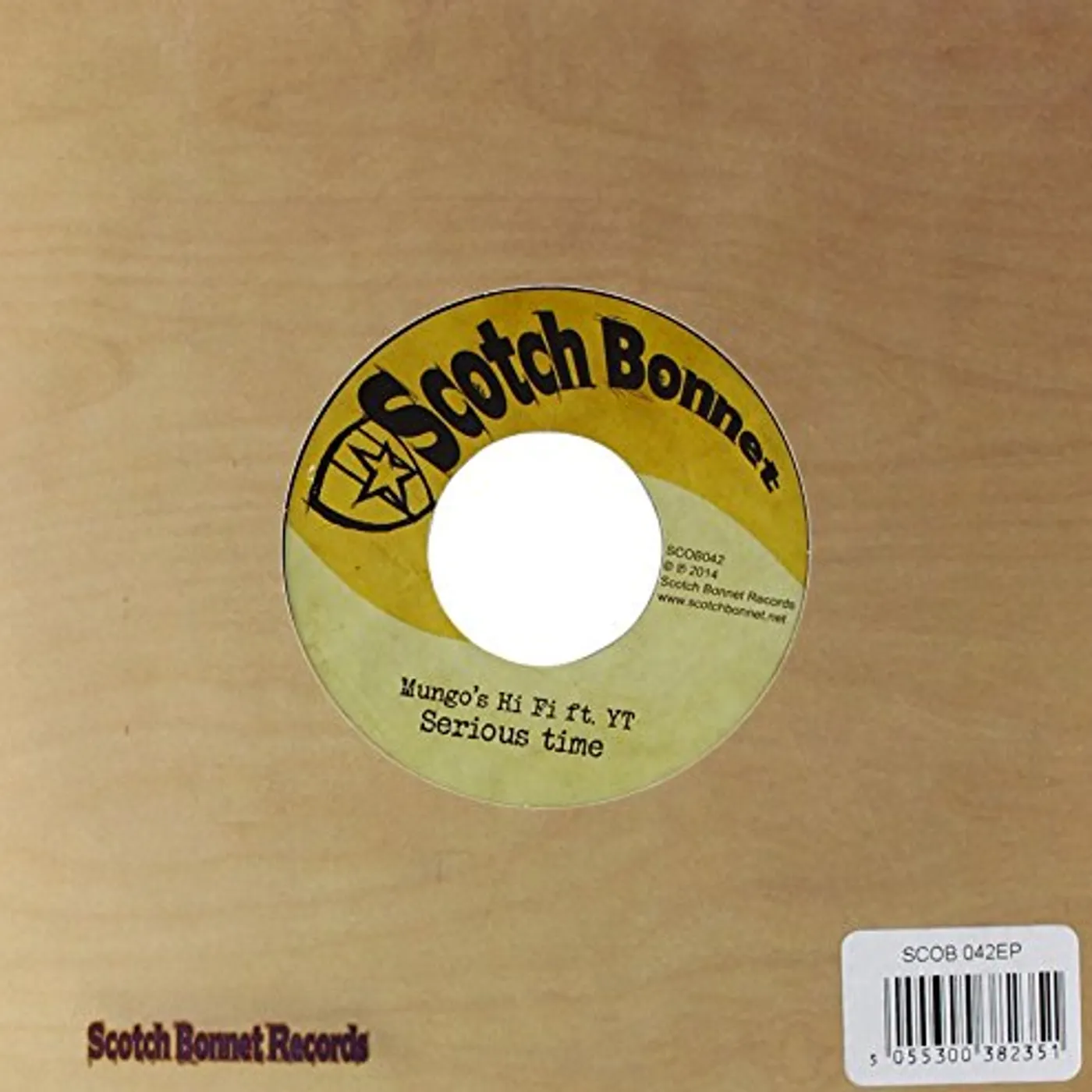 Mungo's Hi Fi SERIOUS TIME RIDDIM NO. 1 Vinyl Record