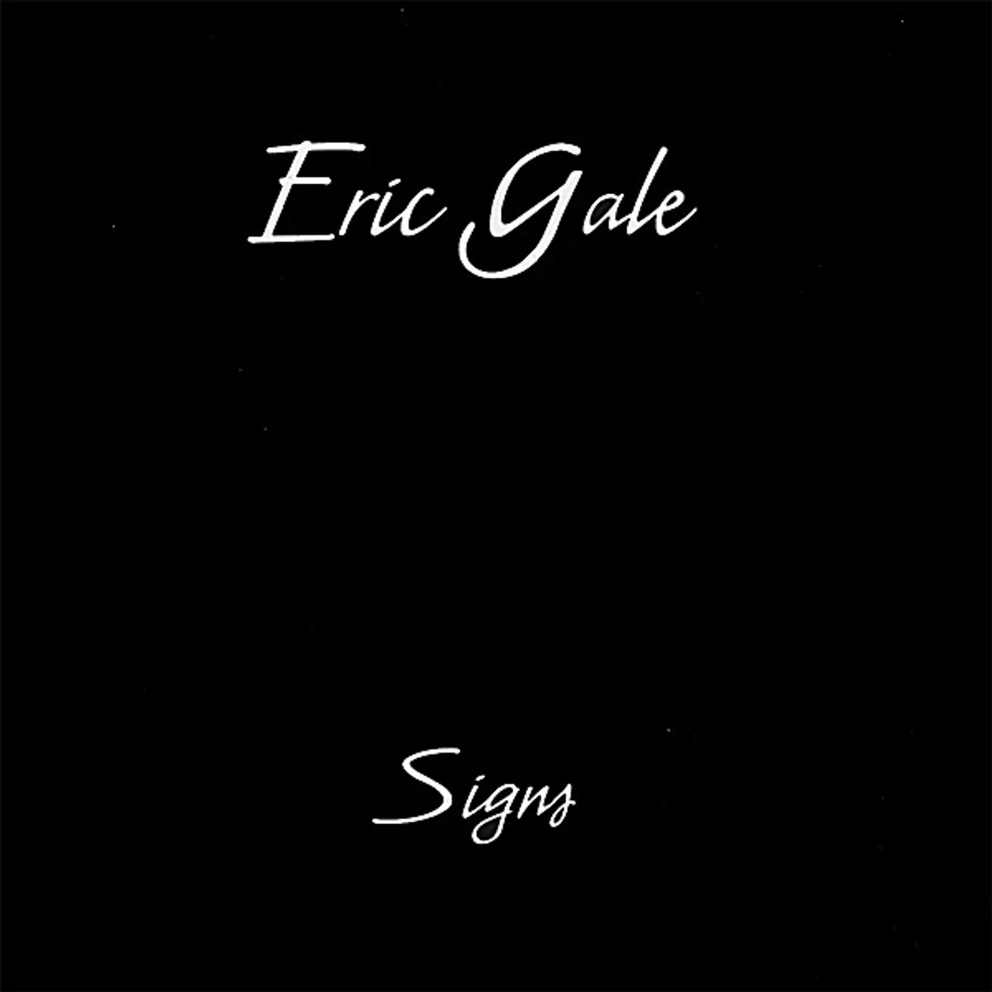 Eric Gale SIGNS CD