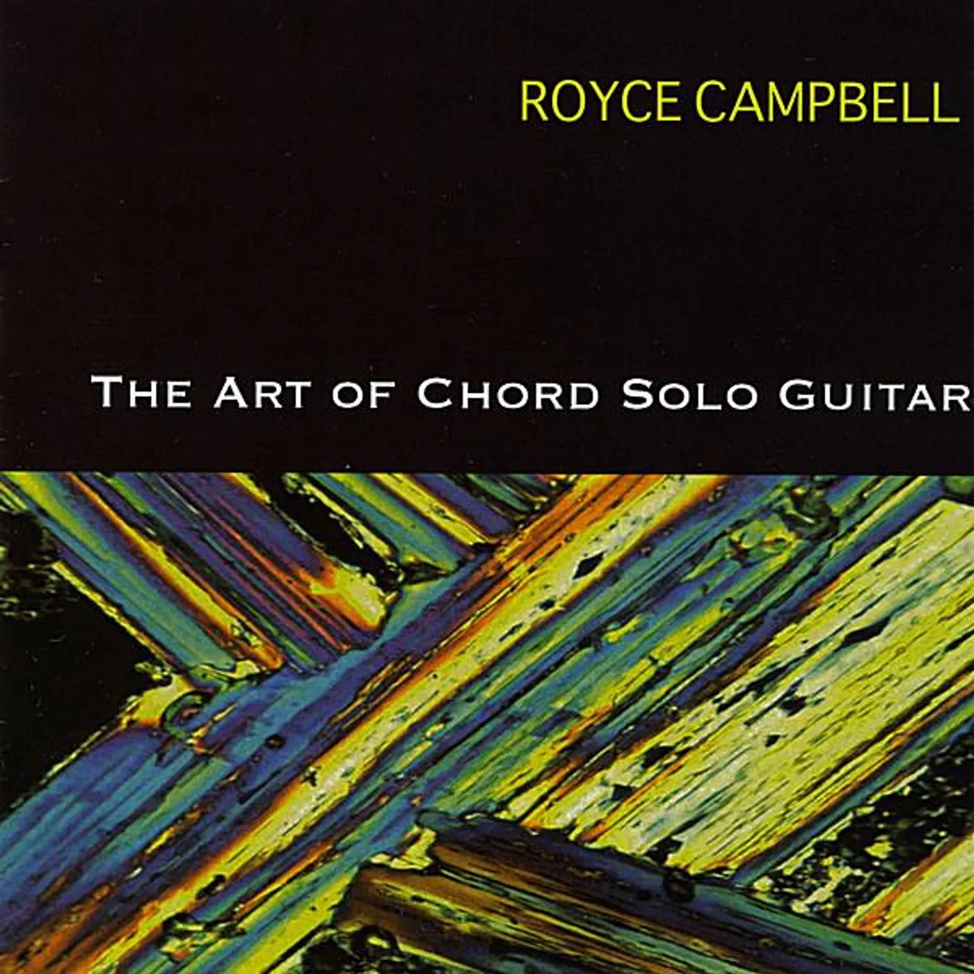 Royce Campbell ART OF CHORD SOLO GUITAR CD