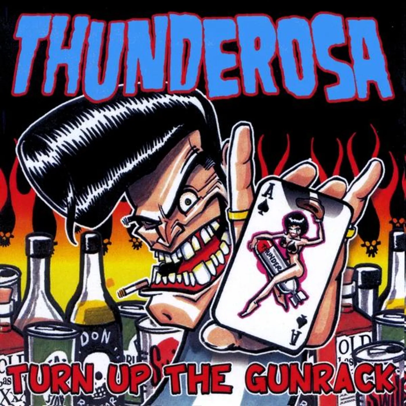 Thunderosa TURN UP THE GUNRACK CD