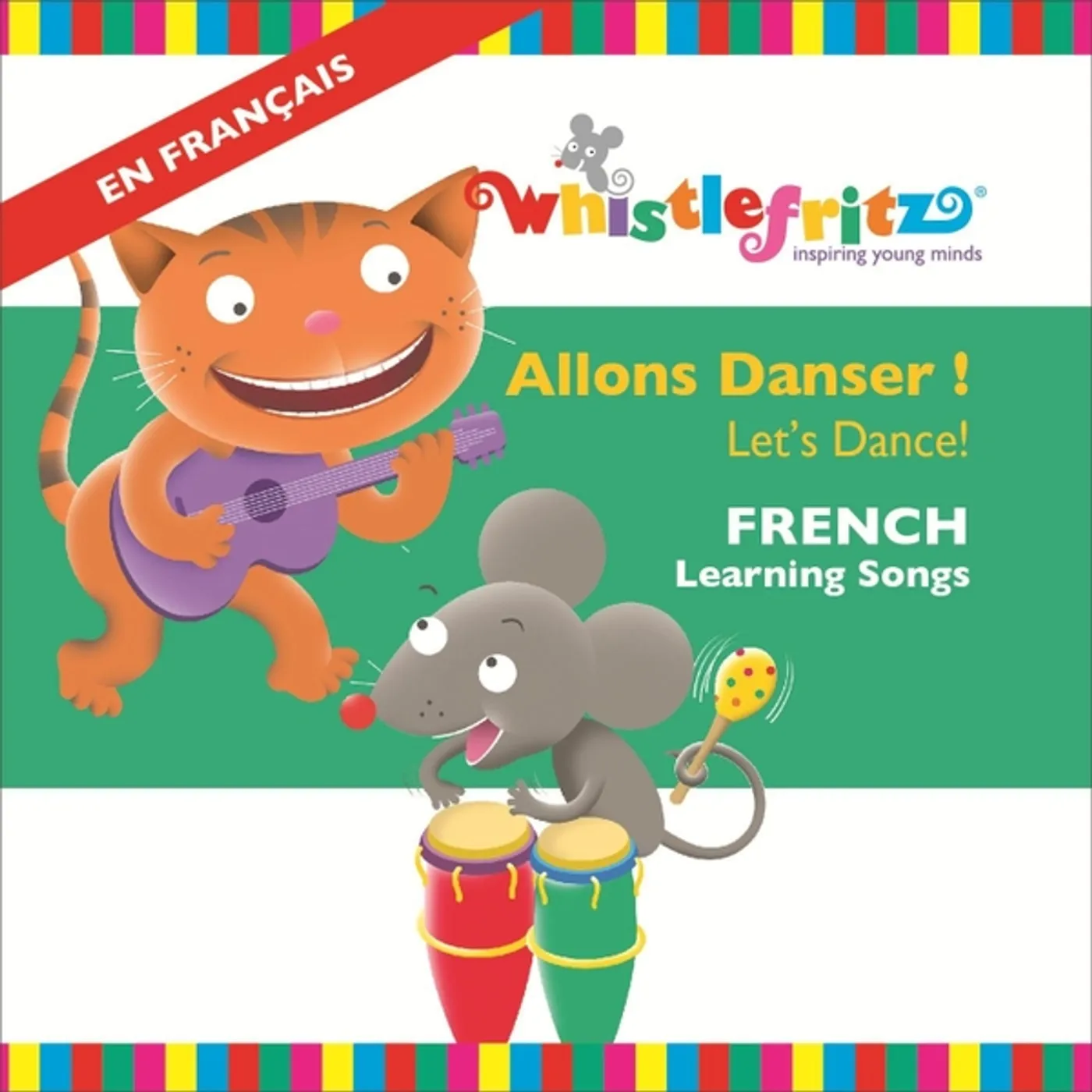 Whistlefritz ALLONS DANSER: LET'S DANCE CD