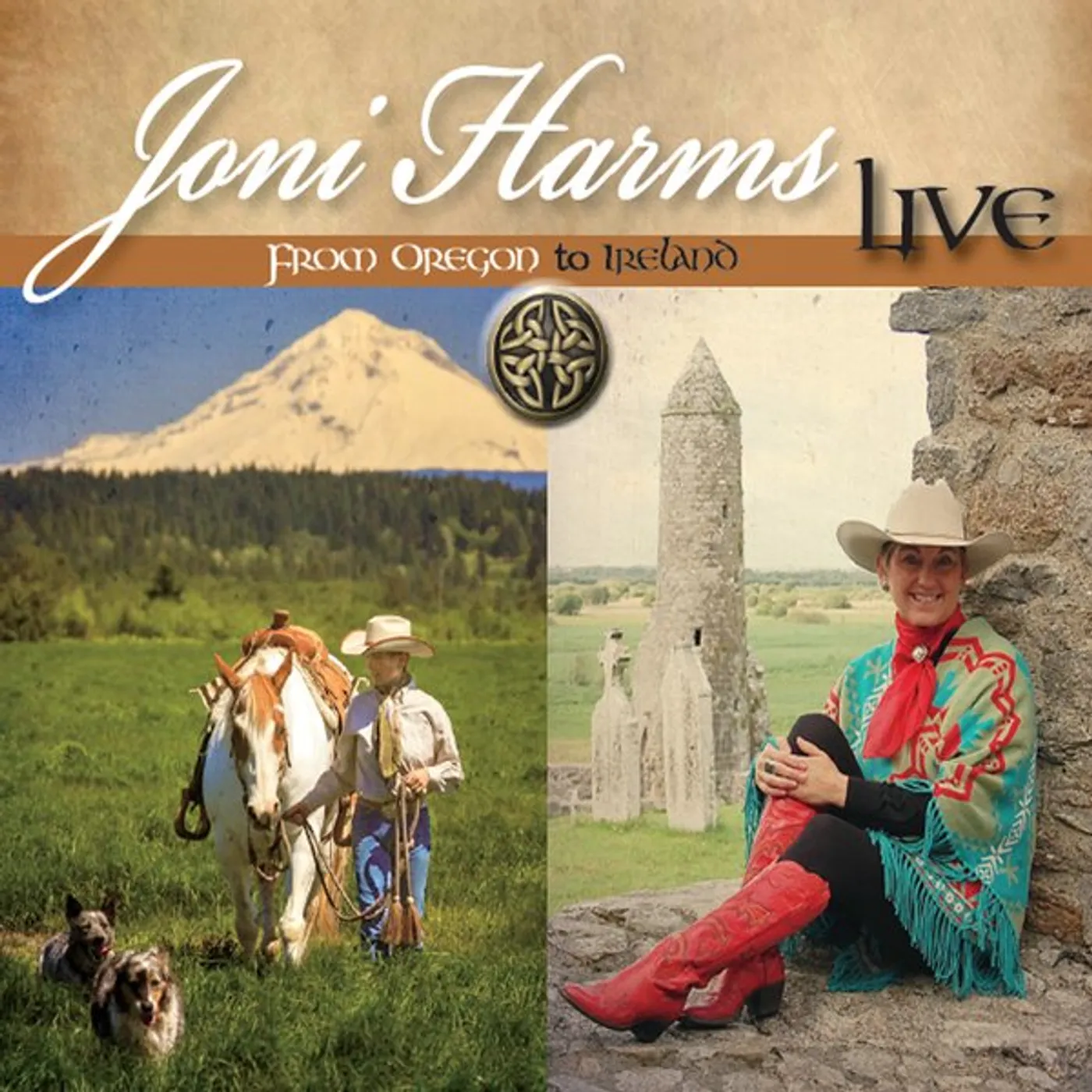 Joni Harms FROM OREGON TO IRELAND CD