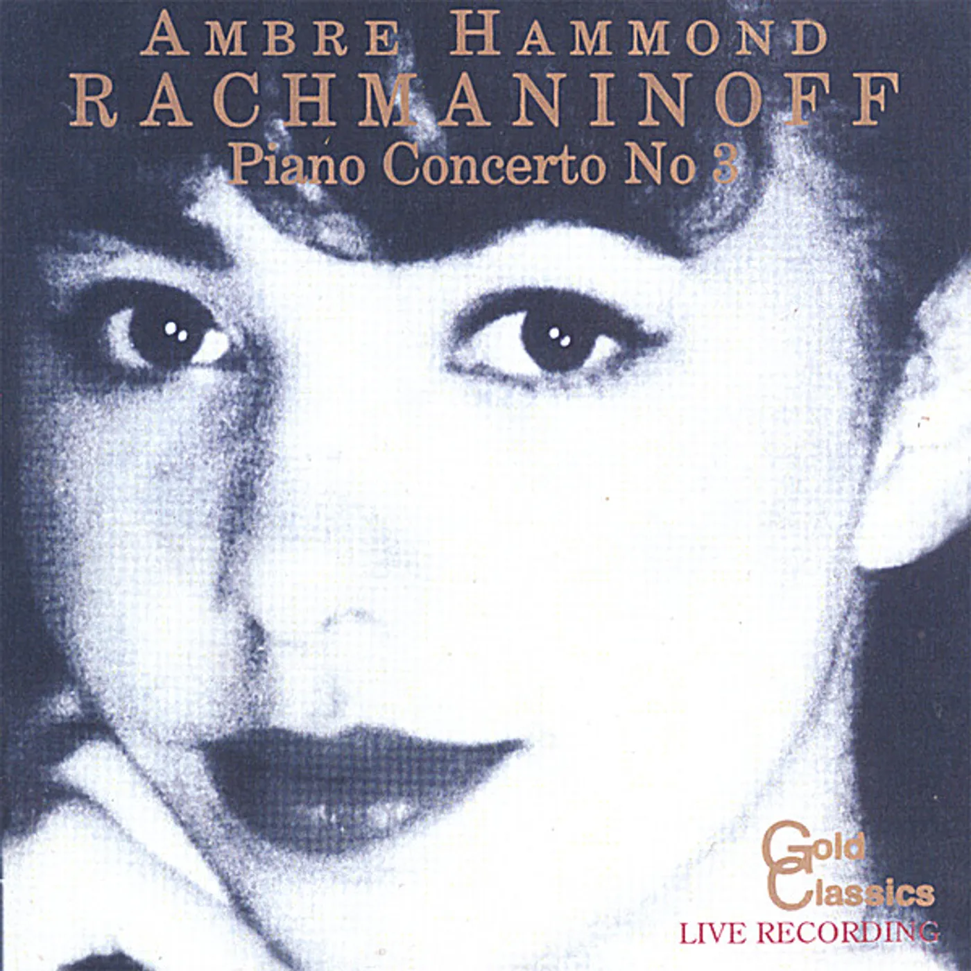 Ambre Hammond RACHMANINOFF PIANO CTO NO 3 CD