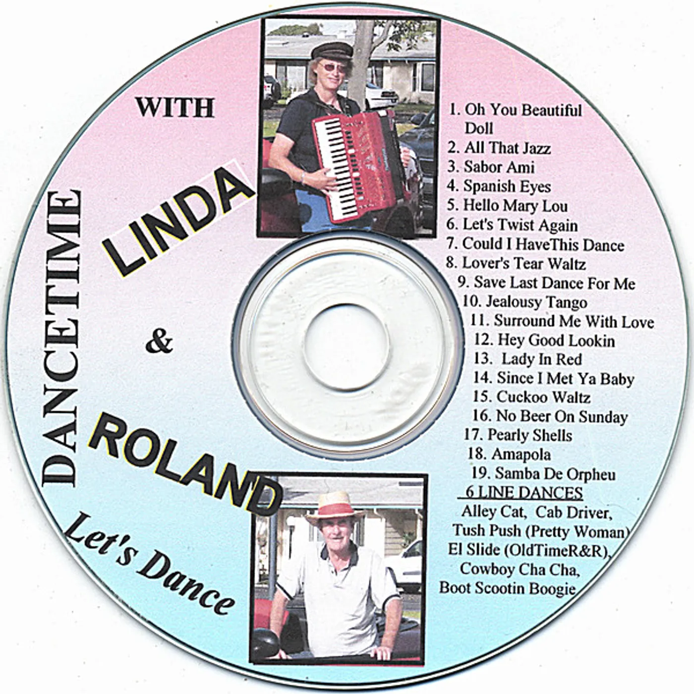 Dancetime With Linda & Roland LET'S DANCE CD