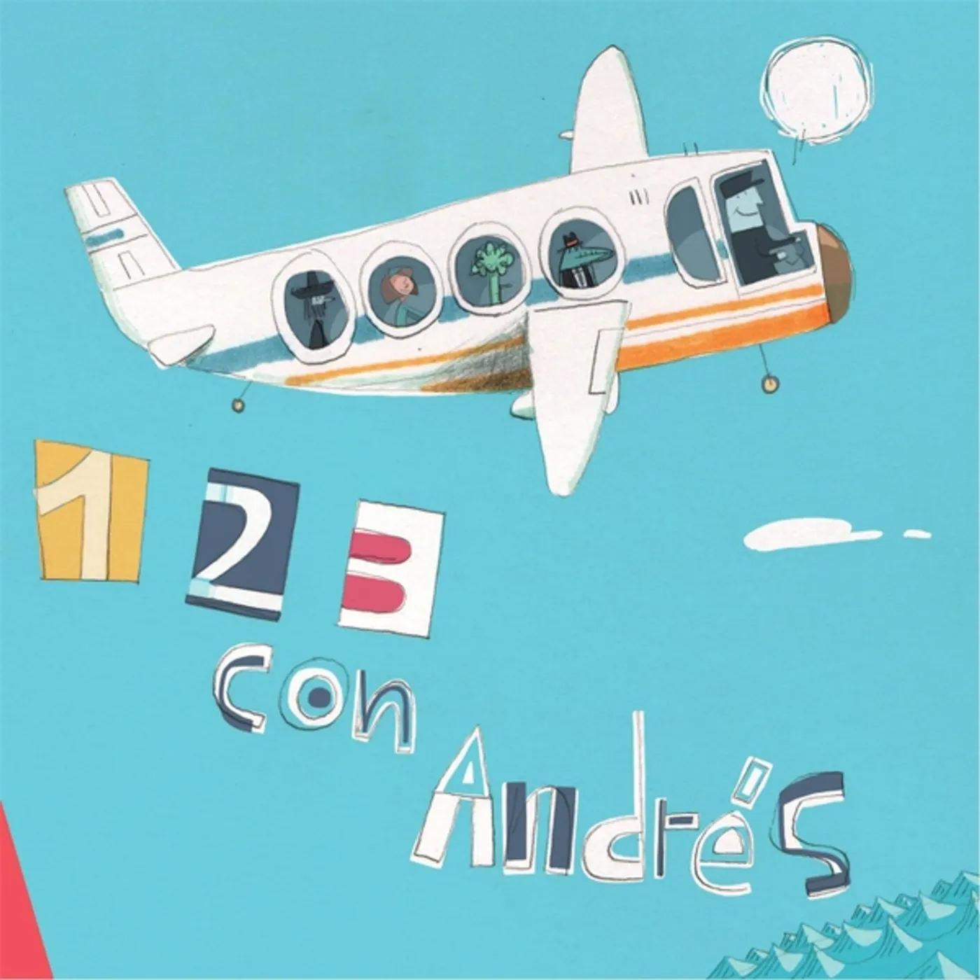 123 Andrés UNO DOS TRES CON ANDRES CD