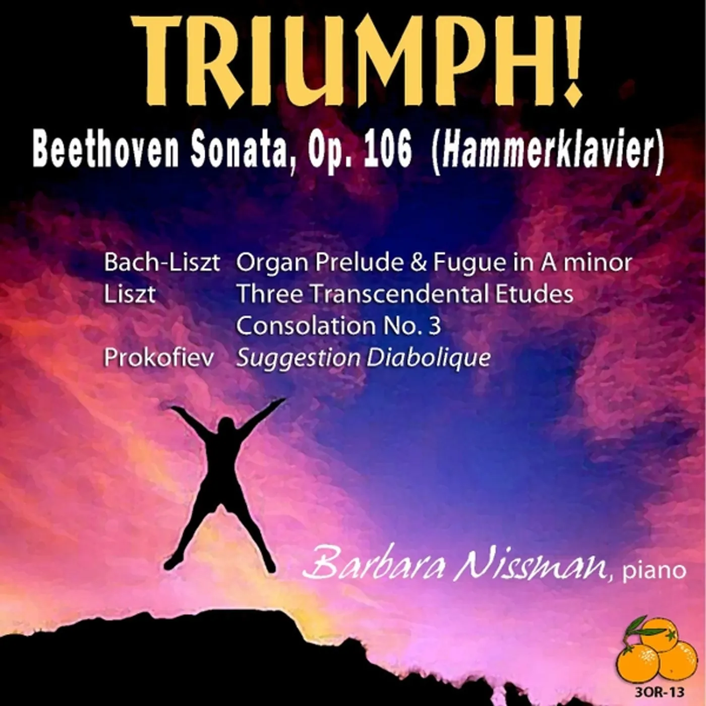 Barbara Nissman TRIUMPH: BEETHOVEN SONATA CD