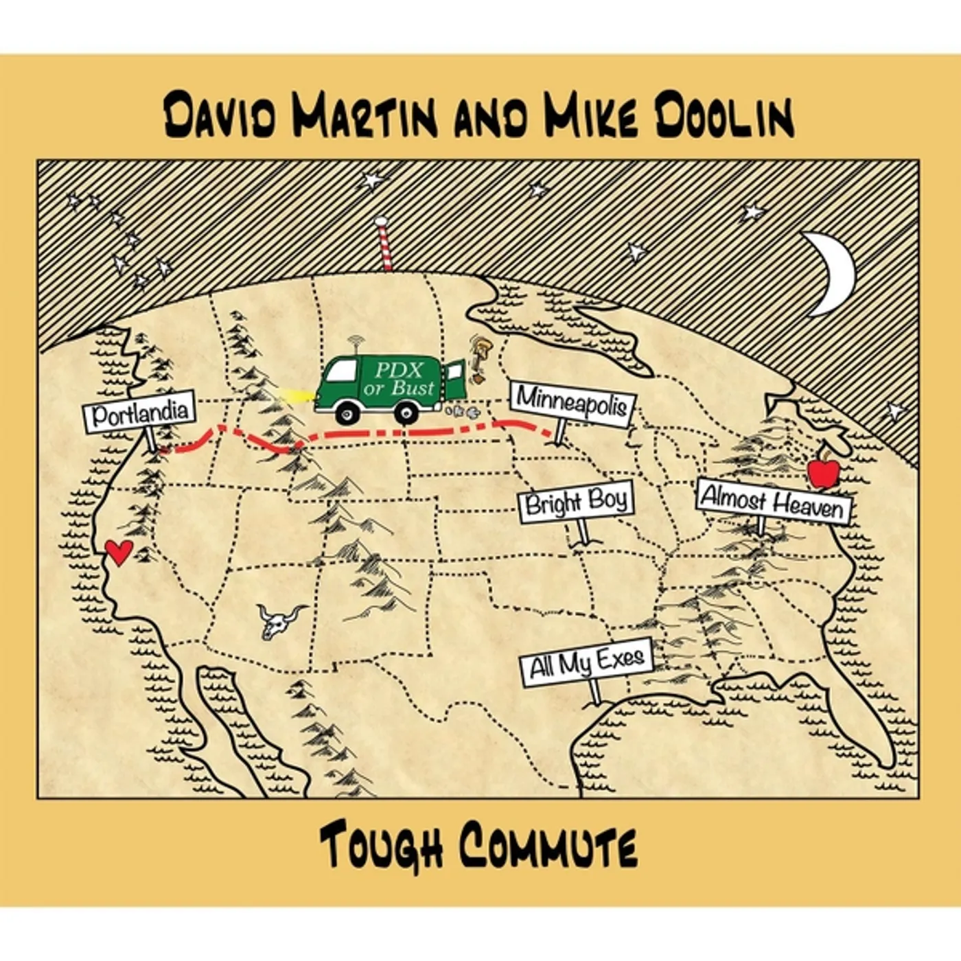 David Martin TOUGH COMMUTE CD