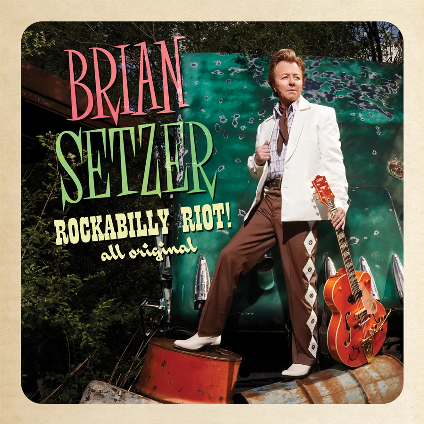Brian Setzer ROCKABILLY RIOT ALL ORIGINAL Vinyl Record - Digital Download Included