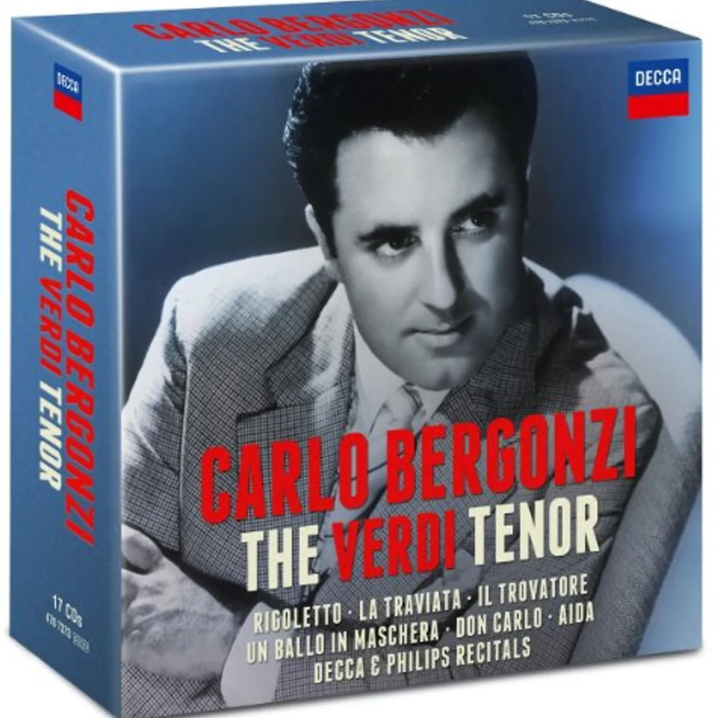 Carlo Bergonzi VERDI TENOR CD