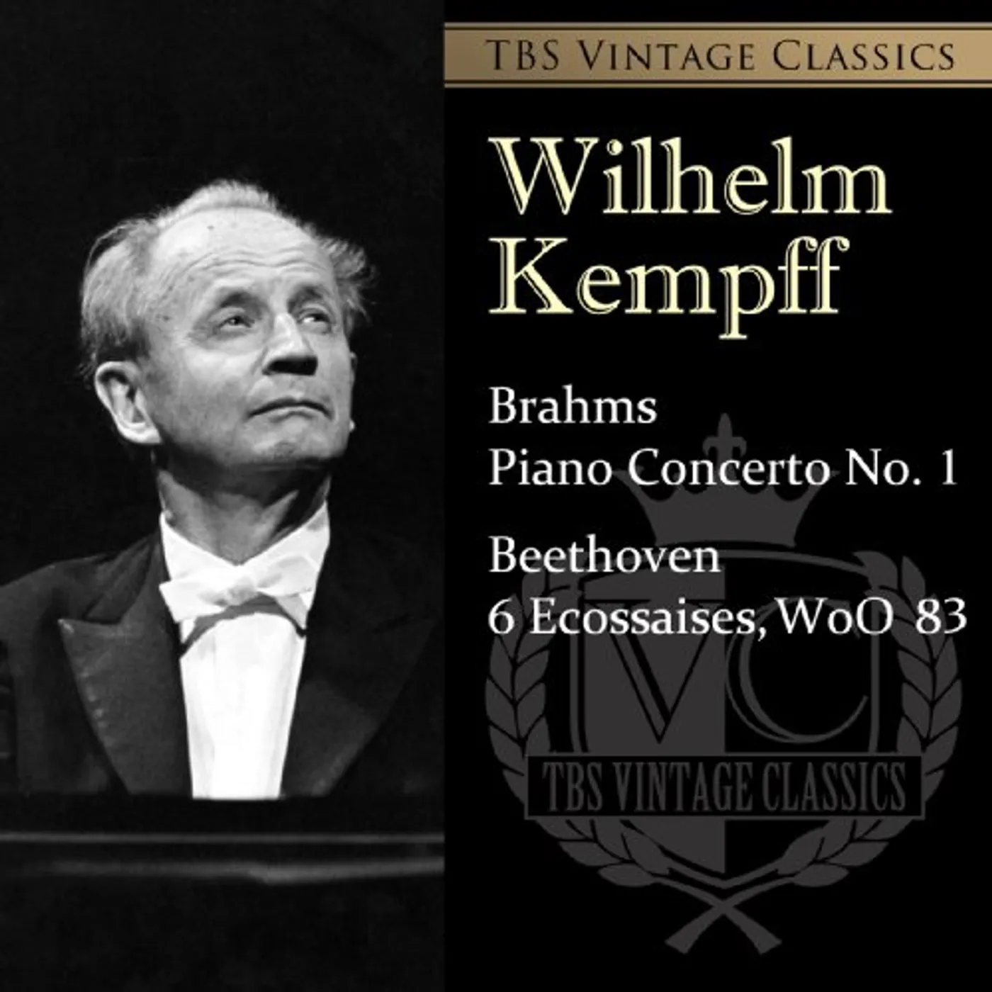 Wilhelm Kempff BRAHMS:PIANO CONCERTO NO.1 Super Audio CD