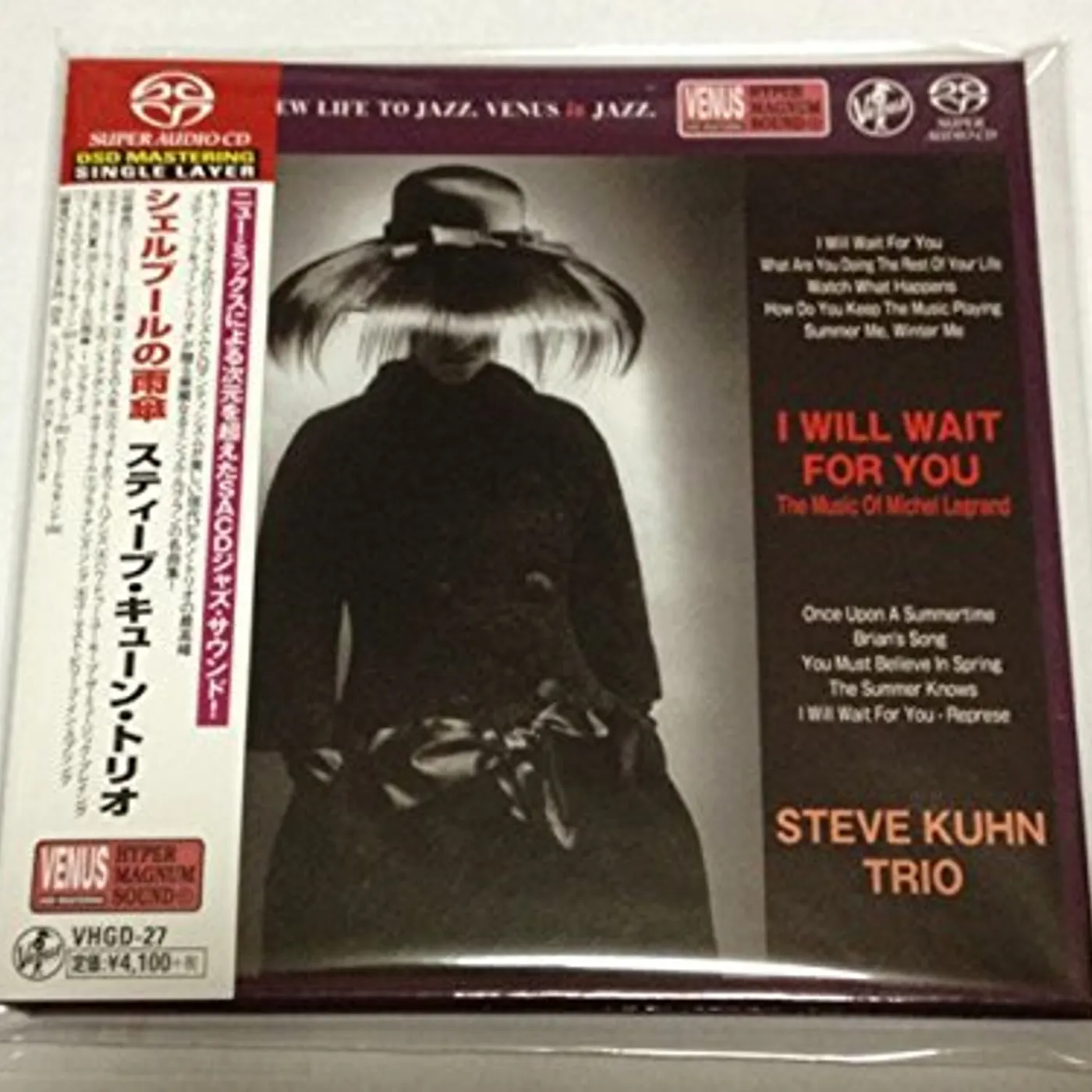 Steve Kuhn I WILL WAIT FOR YOU-THE MUSIC OF MICHEL LEGRAND Super Audio CD