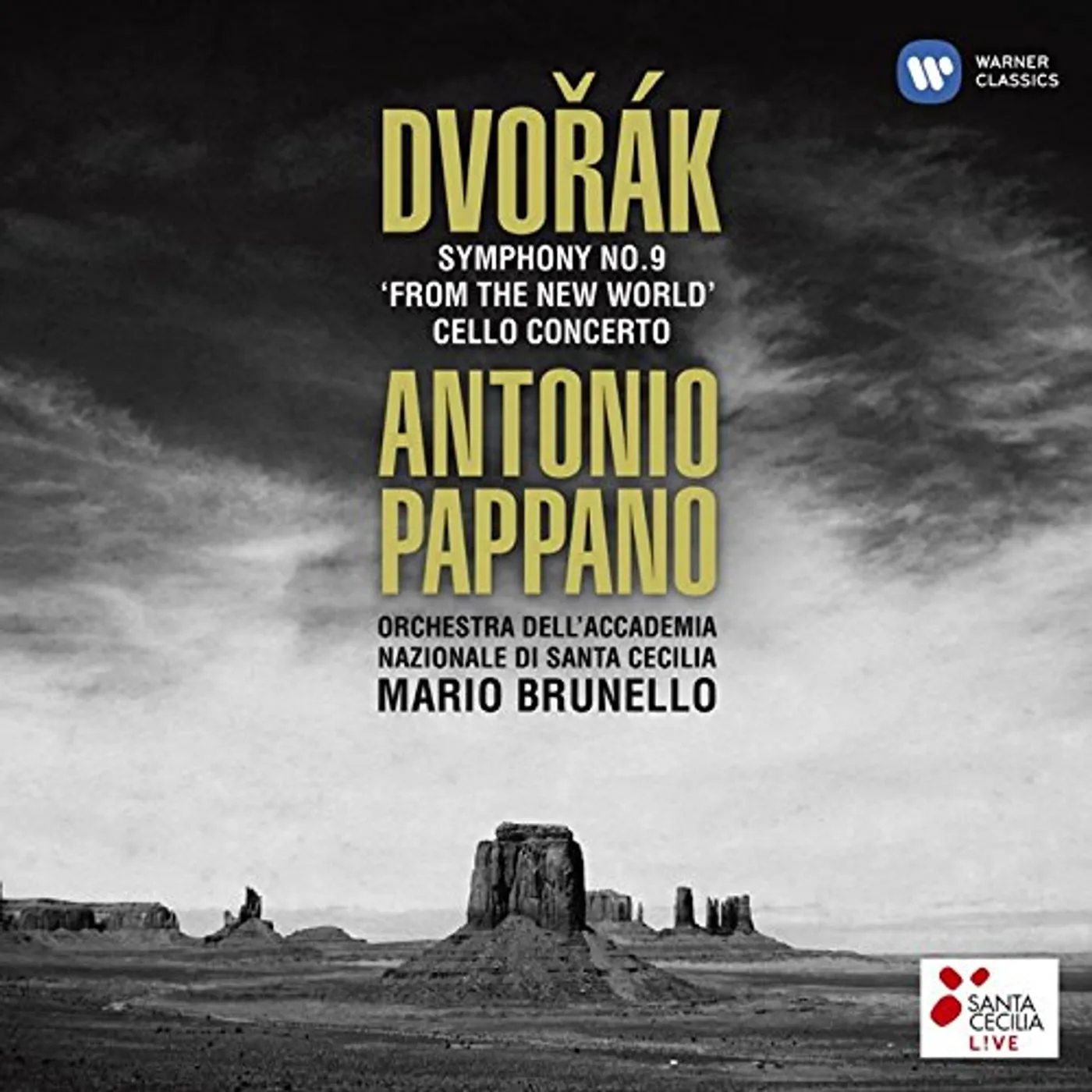 Antonio Pappano DVORAK: SYMPHONY NO.9 & CELLO CONCER CD Super Audio CD