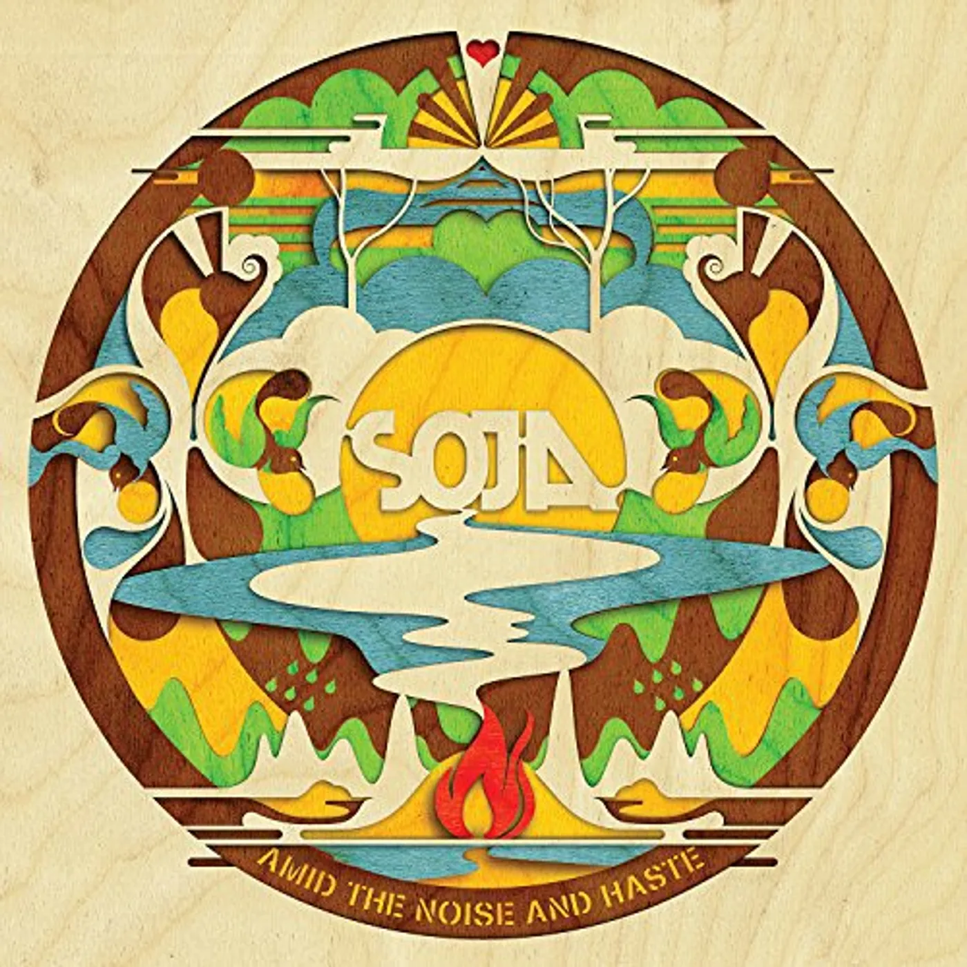 SOJA Amid the Noise and Haste Vinyl Record