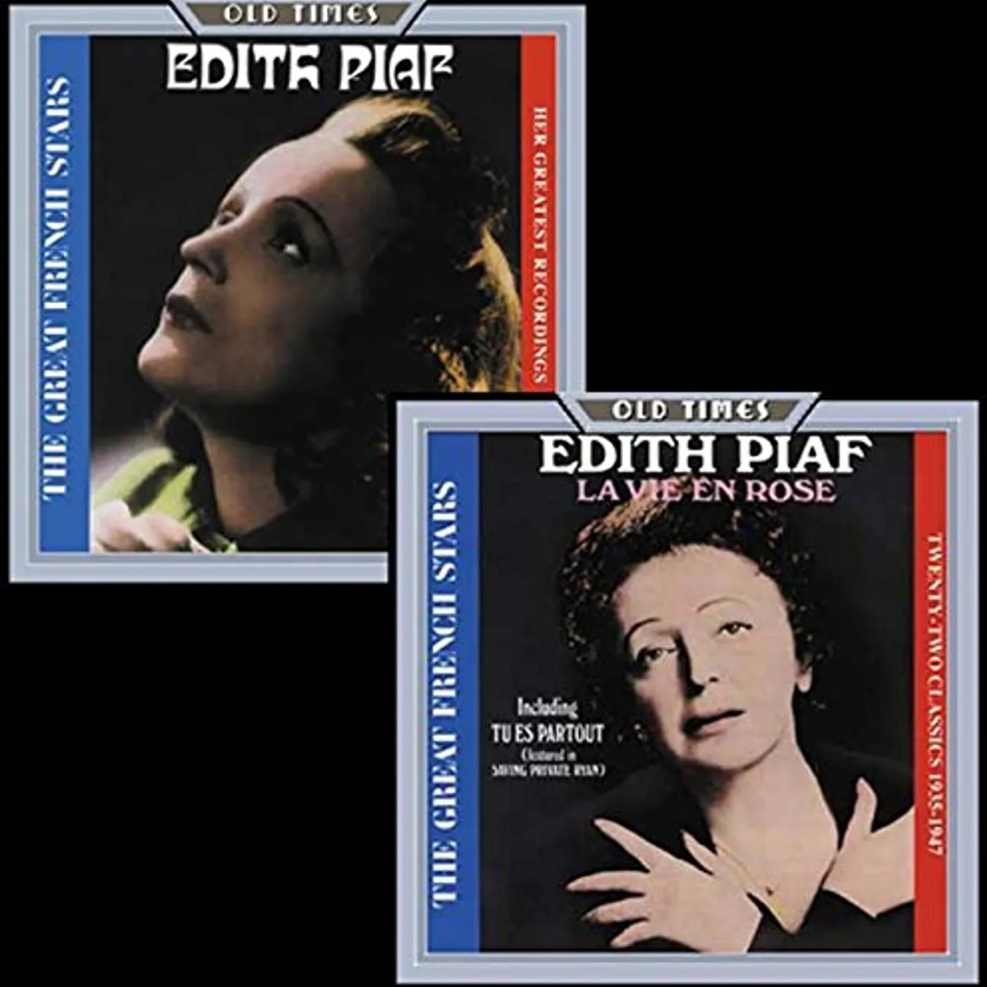 Édith Piaf GREAT RECORDINGS/LA VIE EN ROSE CD