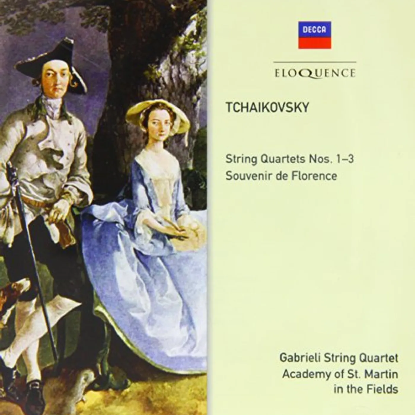Gabrieli String Quartet TCHAIKOVSKY: STRING QUARTETS NOS. 1-3 CD