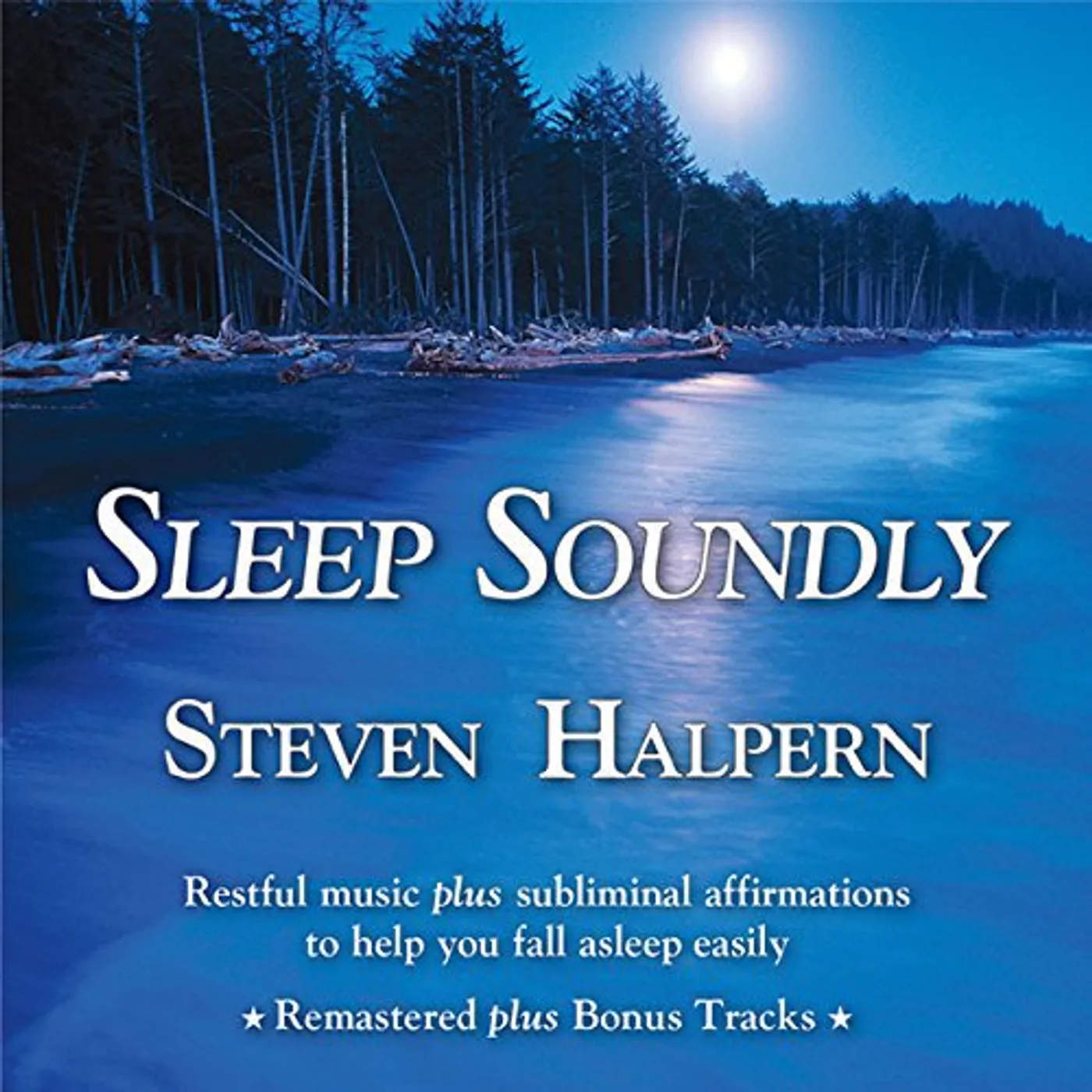 Steven Halpern SLEEP SOUNDLY: RESTFUL MUSIC PLUS SUBLIMINAL CD