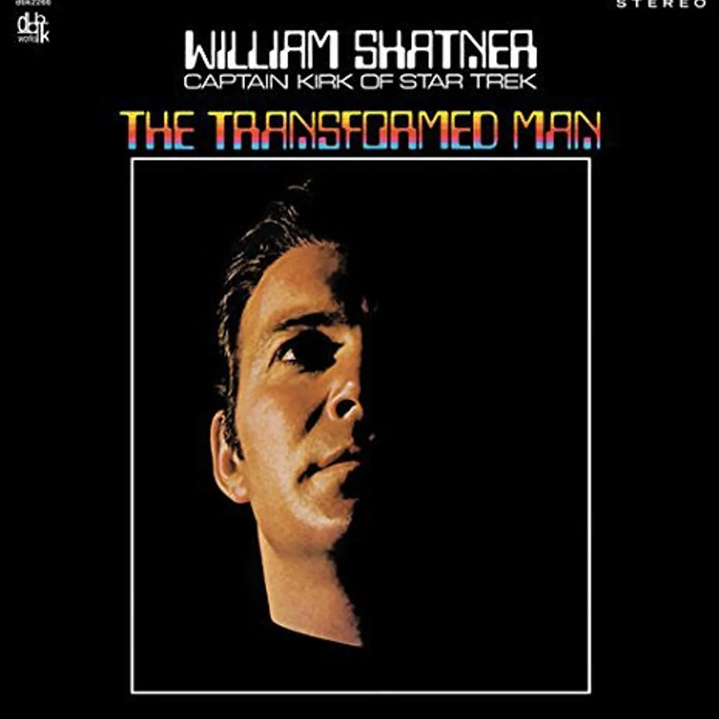 William Shatner TRANSFORMED MAN Vinyl Record