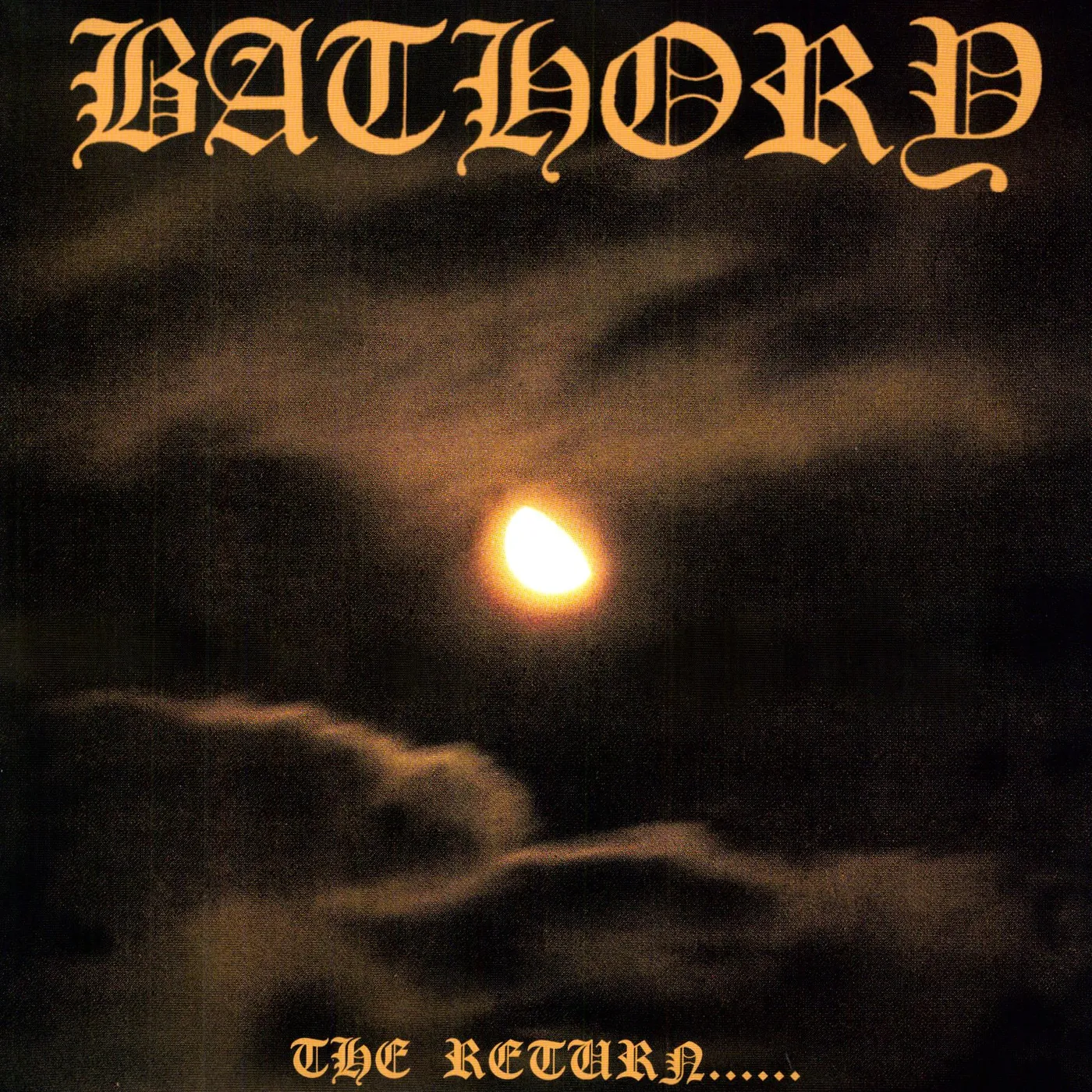 Bathory RETURN OF DARKNESS Vinyl Record