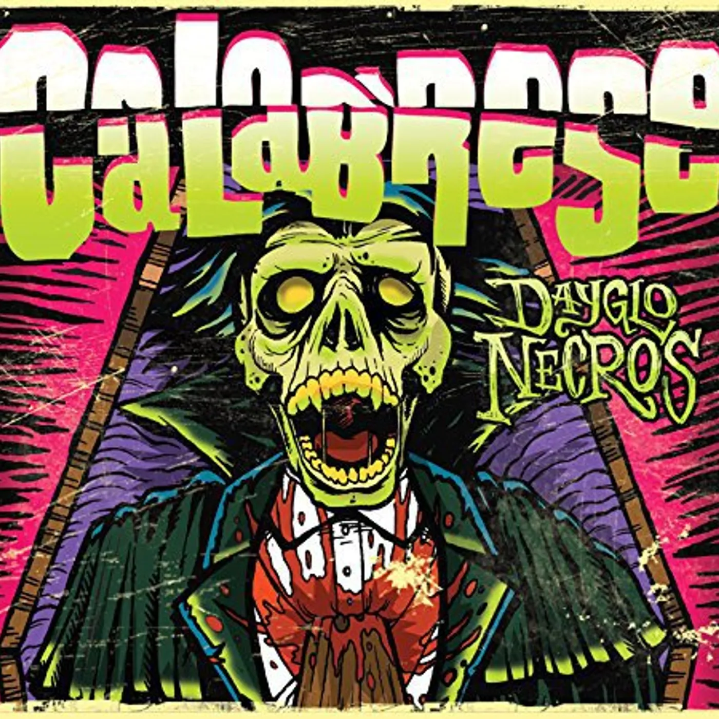 Calabrese DAYGLO NECROS Vinyl Record - Purple Vinyl