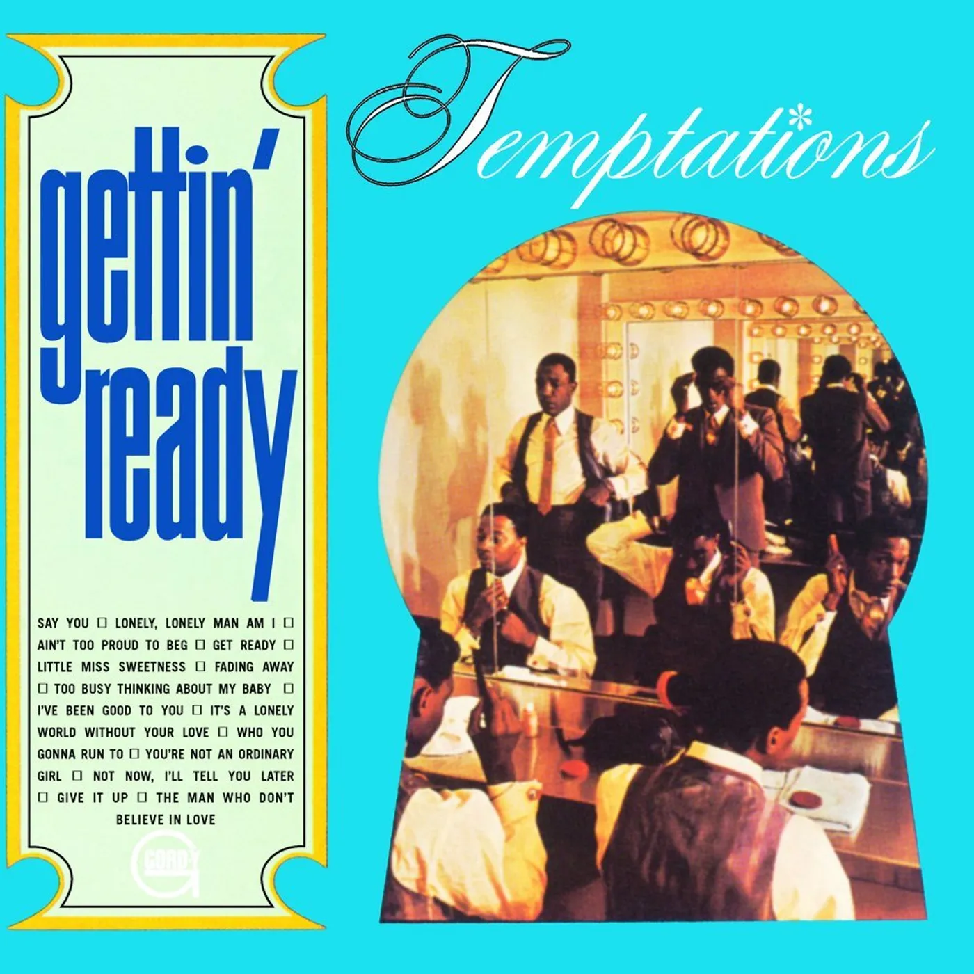 The Temptations Gettin' Ready Vinyl Record
