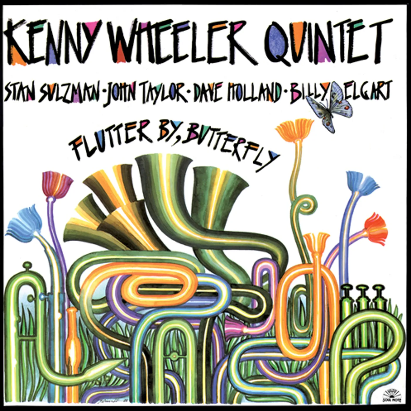 Kenny Wheeler FLUTTER BY BUTTERFLY Vinyl Record