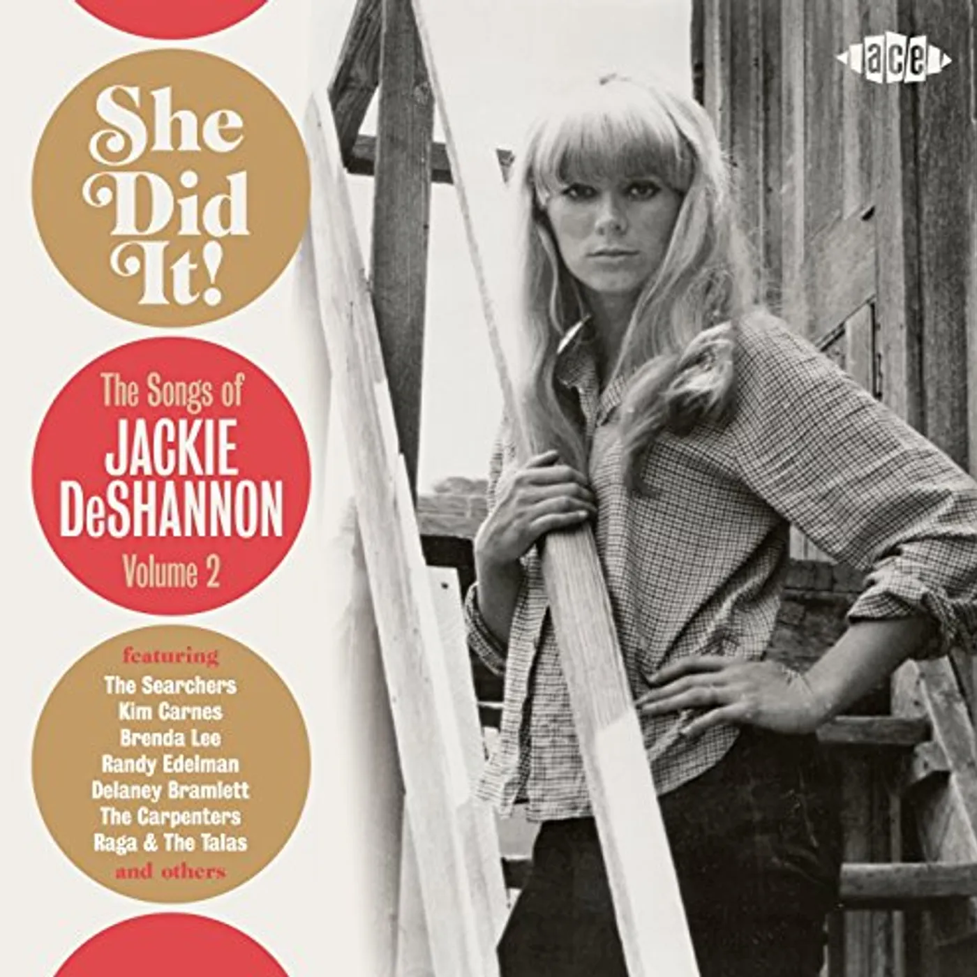 SHE DID IT! THE SONGS OF JACKIE DESHANNON 2 CD