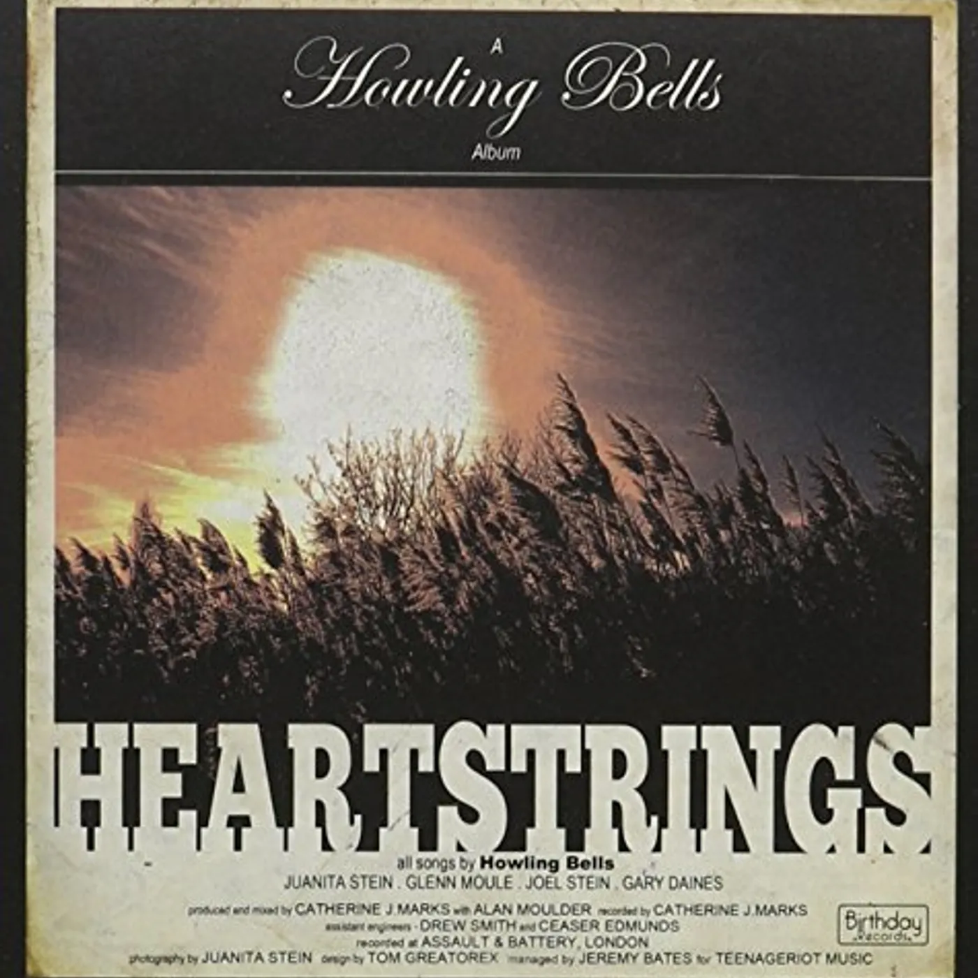 Howling Bells HEARTSTRINGS CD