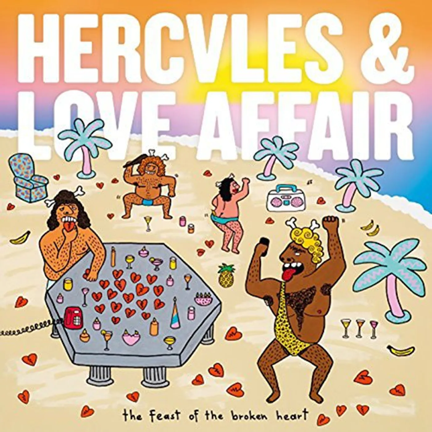 Hercules & Love Affair FEAST OF THE BROKEN HEART Vinyl Record