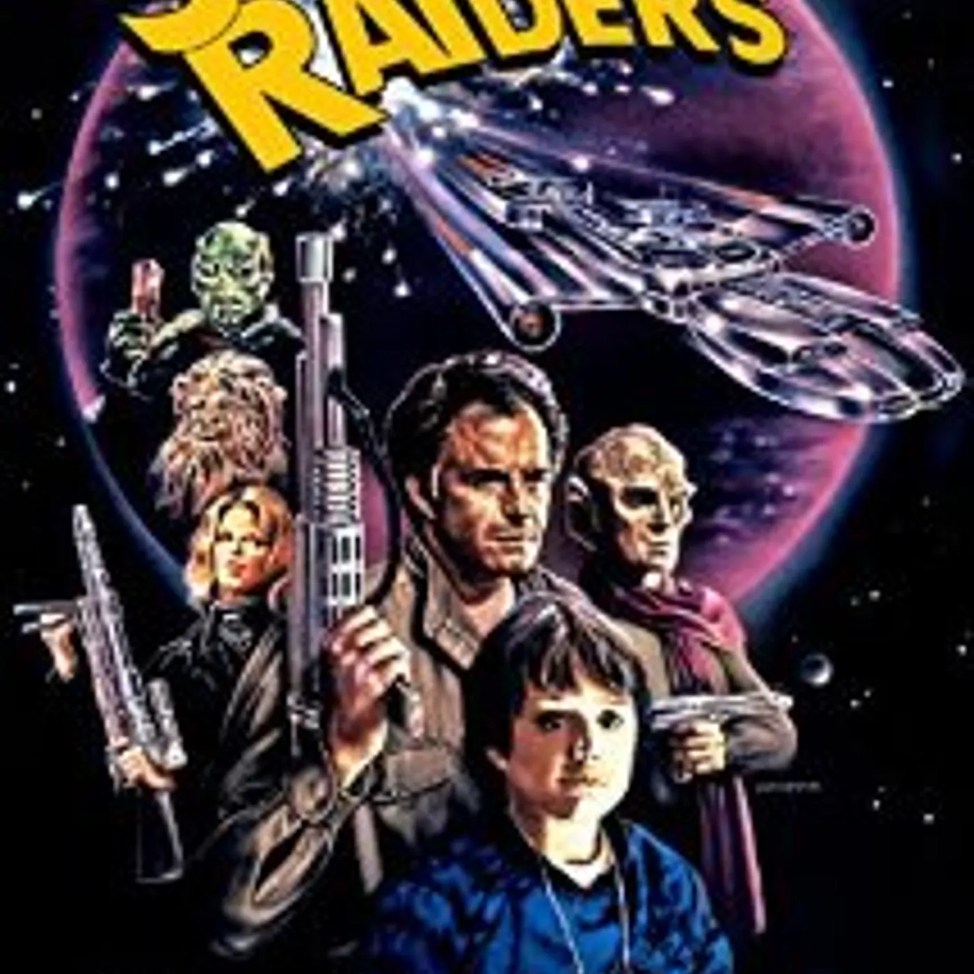 SPACE RAIDERS DVD