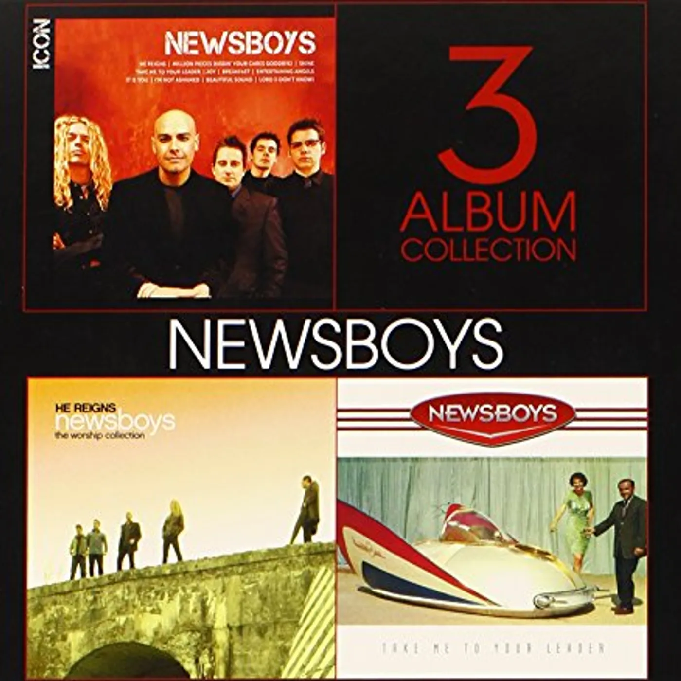 Newsboys 3 ALBUM COLLECTION CD