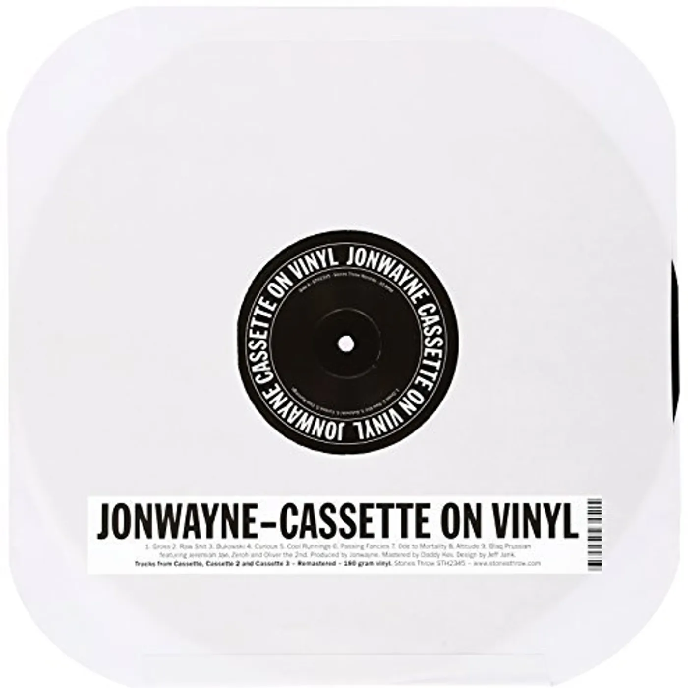 Jonwayne Cassette On Vinyl Vinyl Record