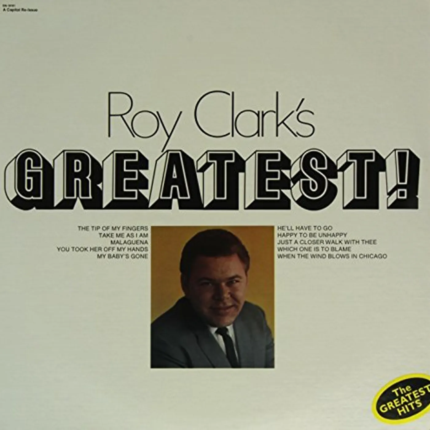 Roy Clark GREATEST HITS Vinyl Record