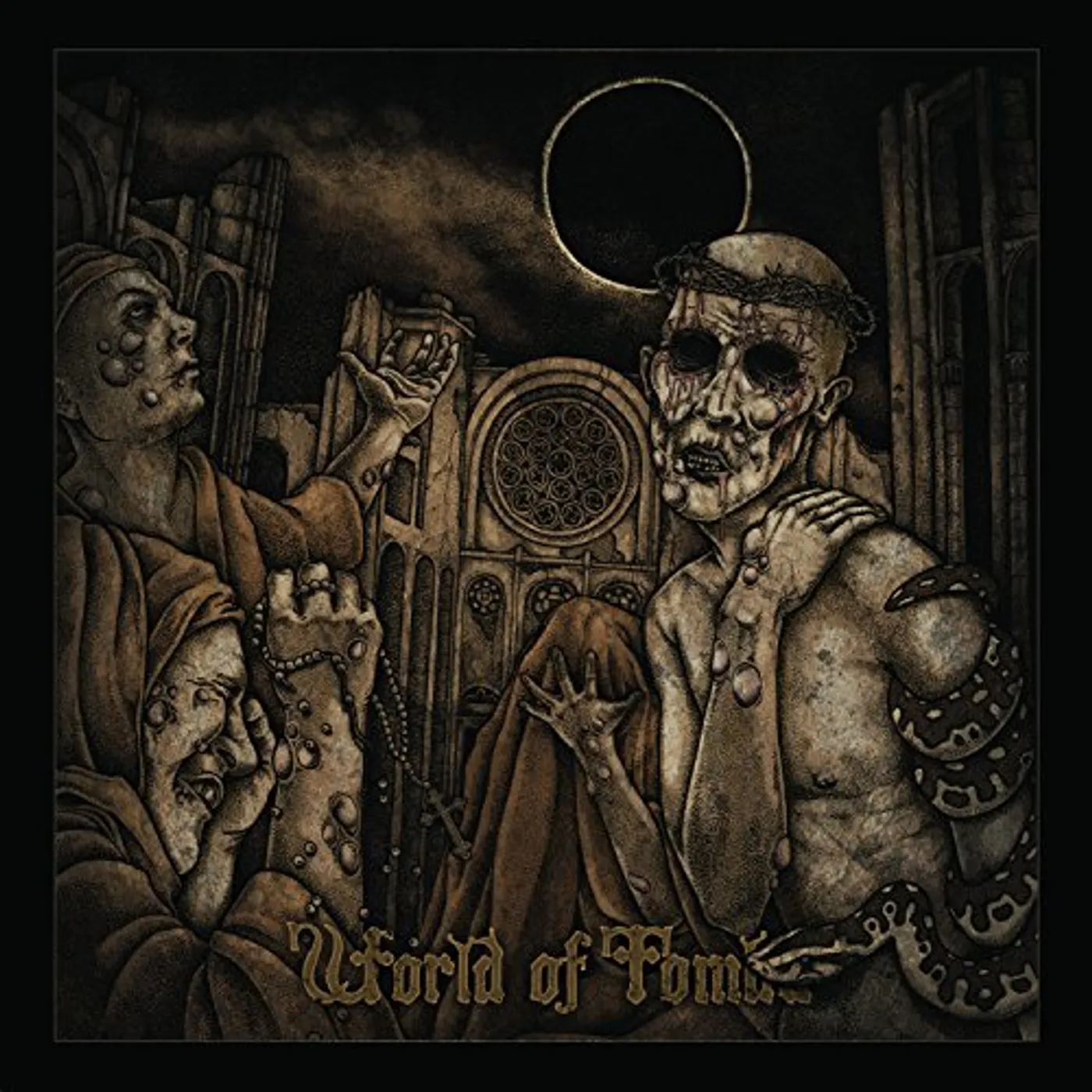 Horned Almighty WORLD OF TOMBS CD