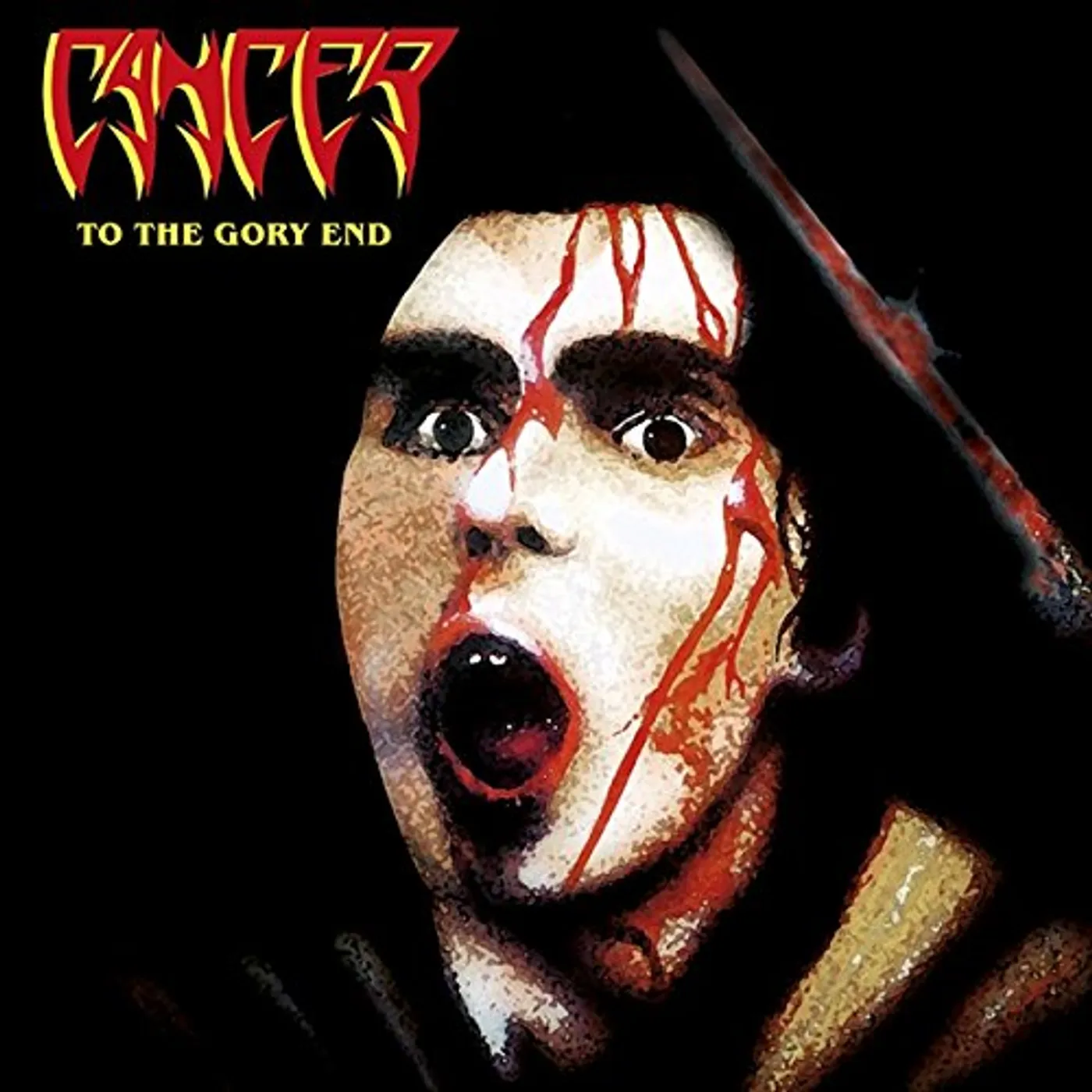 Cancer TO THE GORY END Vinyl Record - Holland Release